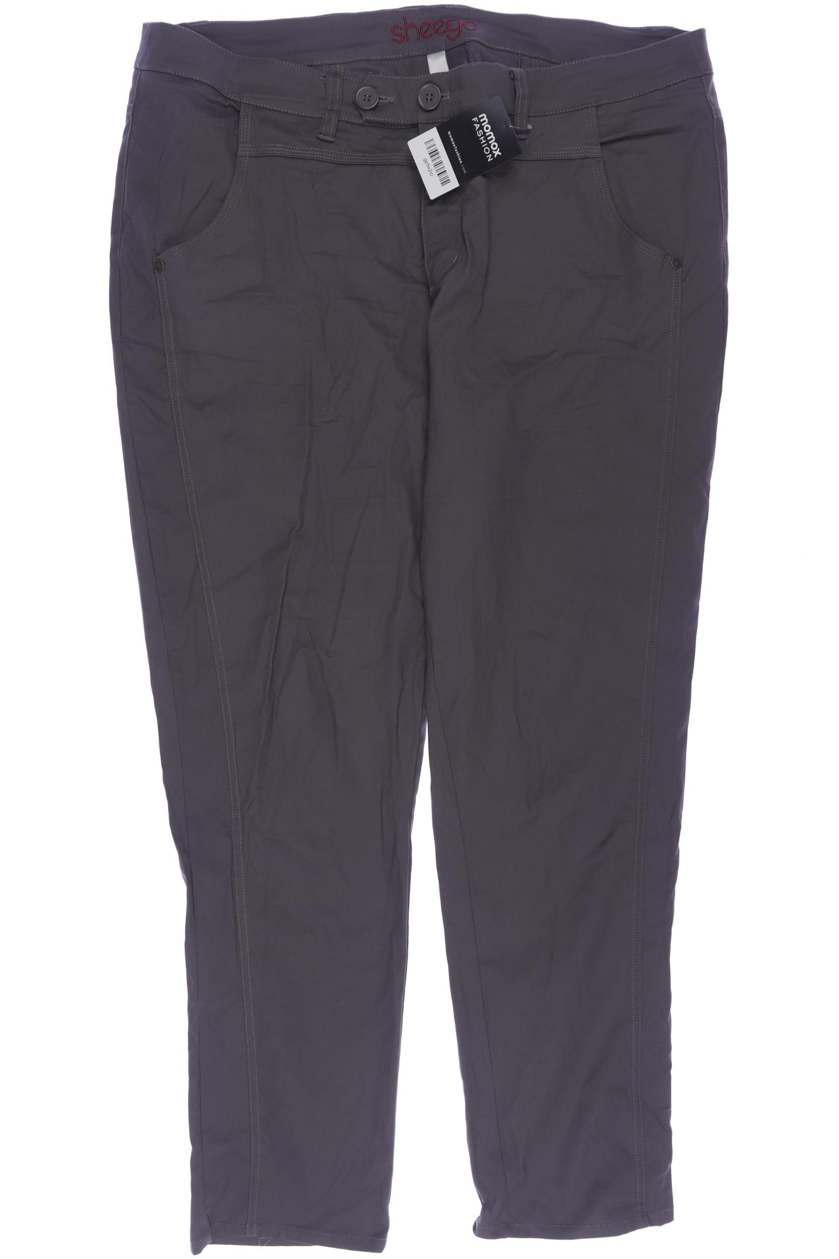 

sheego Damen Stoffhose, flieder, Gr. 46