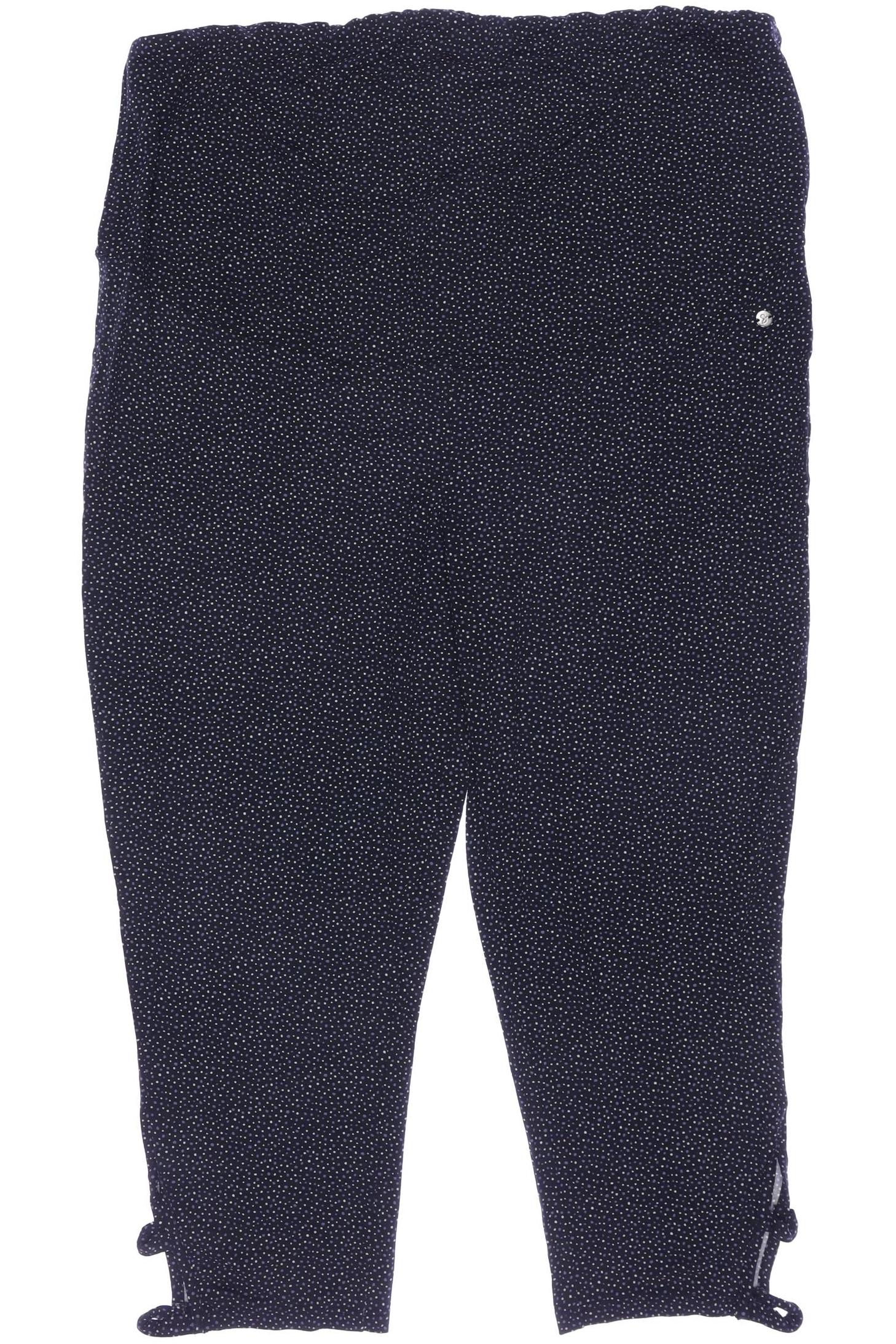 

sheego Damen Stoffhose, marineblau, Gr. 48