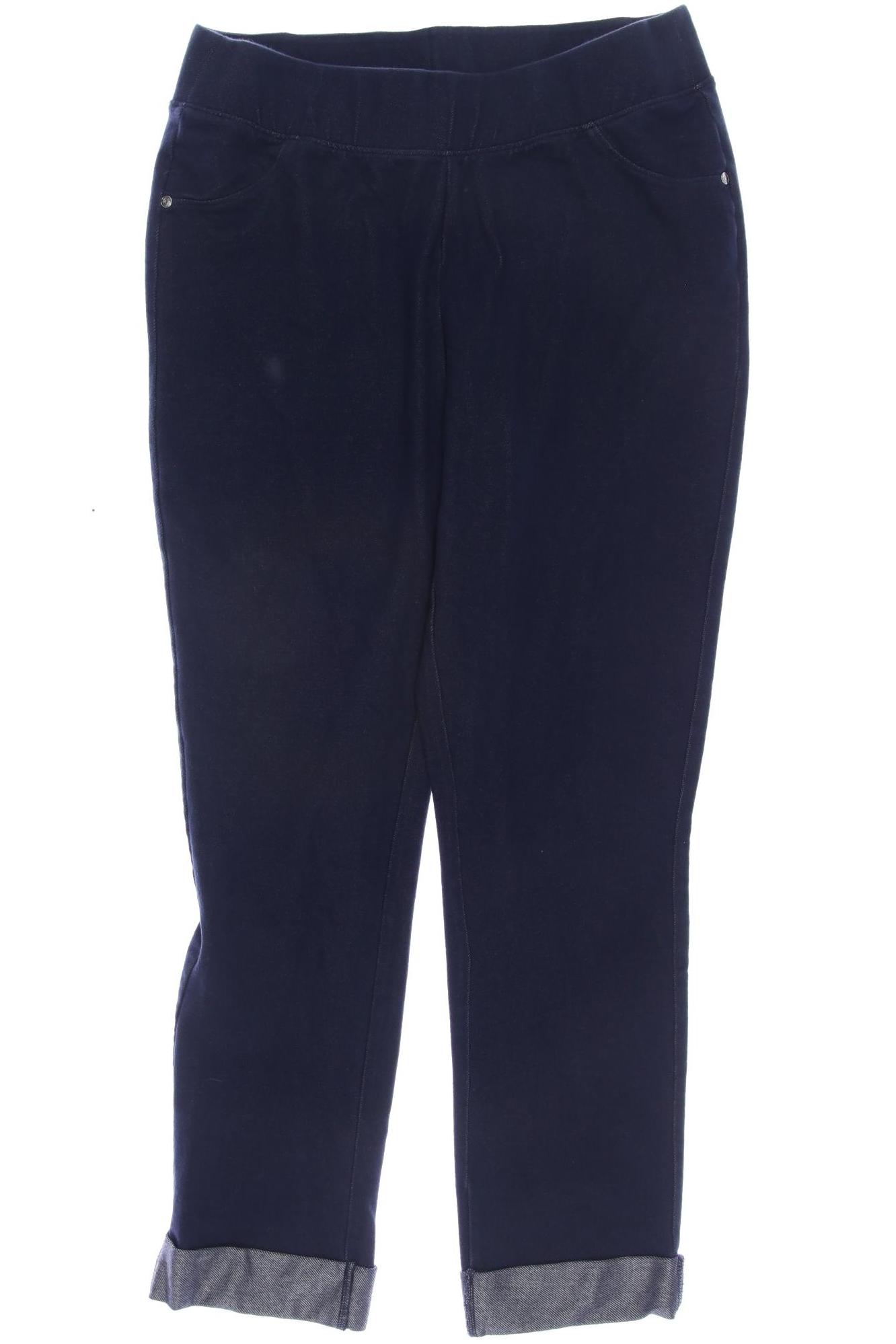 

sheego Damen Stoffhose, marineblau, Gr. 46
