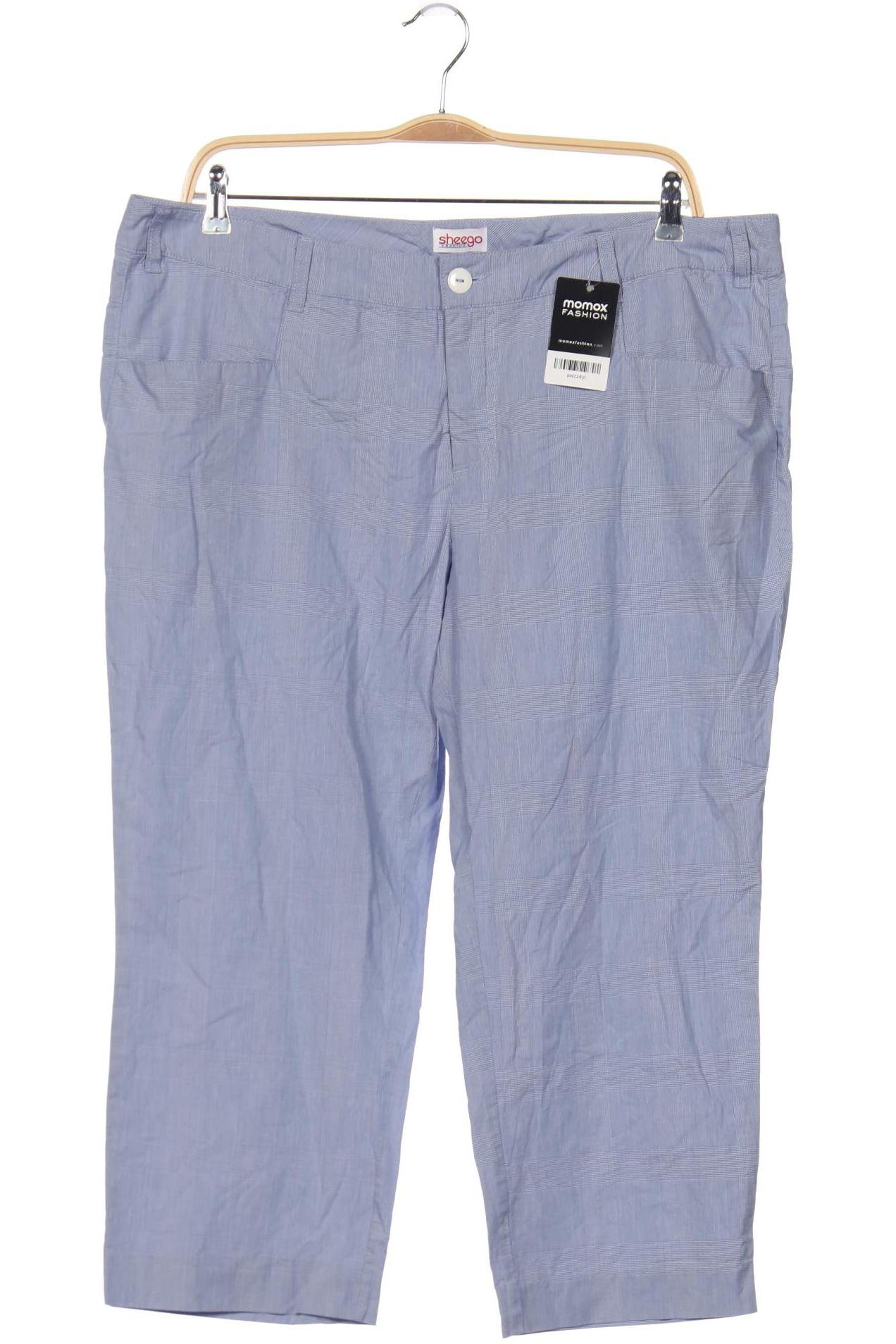 

sheego Damen Stoffhose, hellblau