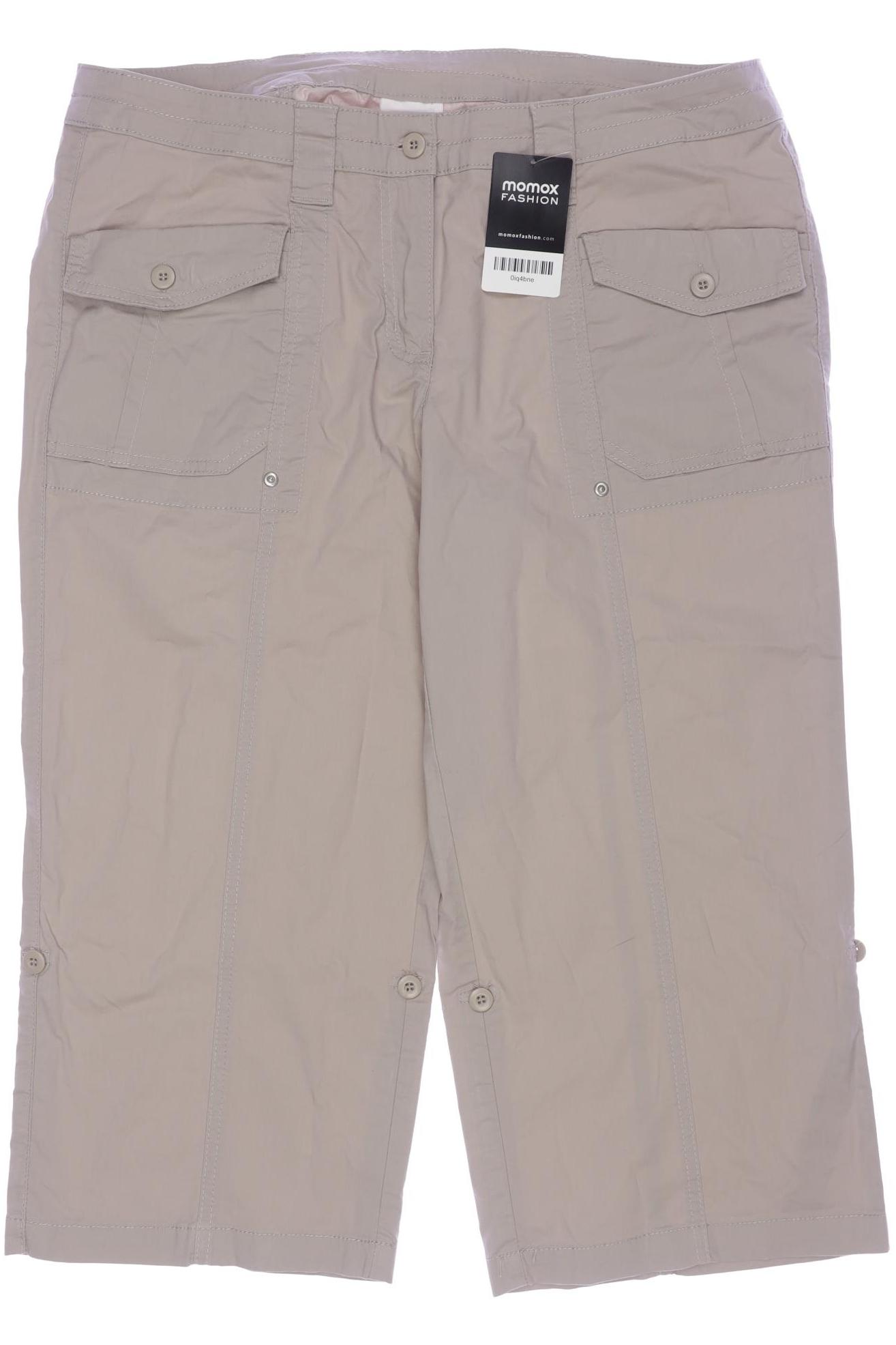 

sheego Damen Stoffhose, grau, Gr. 44