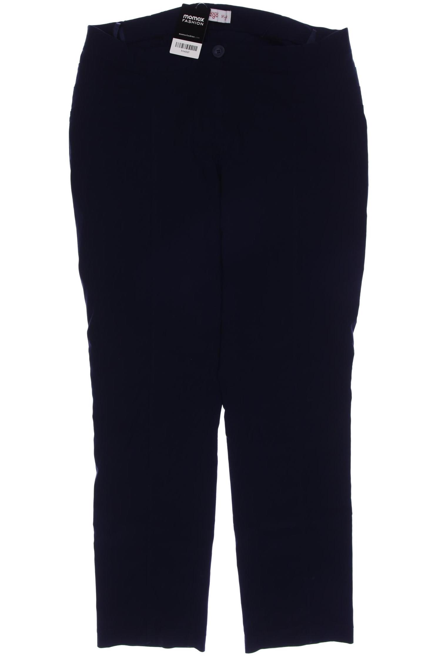 

sheego Damen Stoffhose, marineblau, Gr. 34