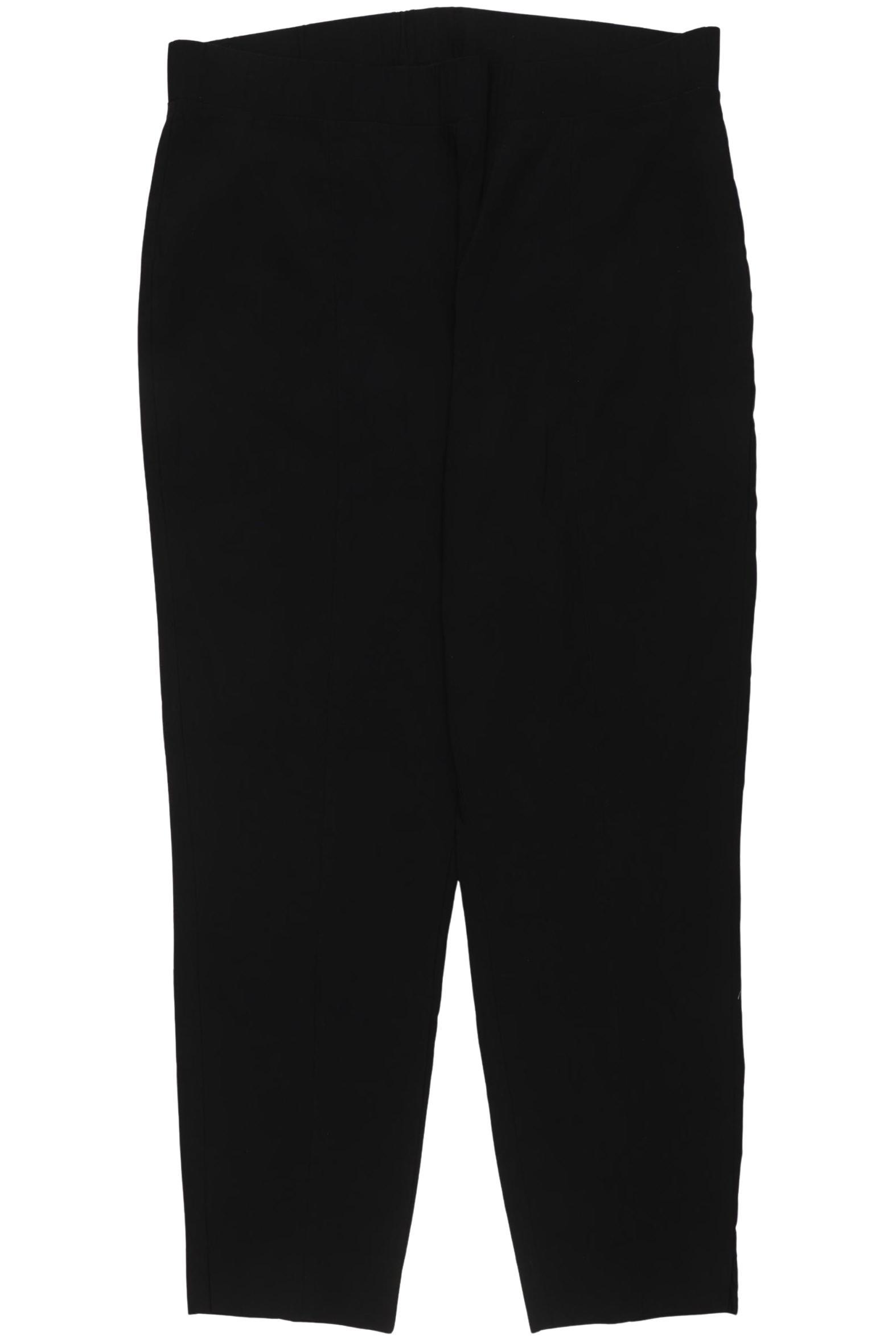 

sheego Damen Stoffhose, schwarz, Gr. 44