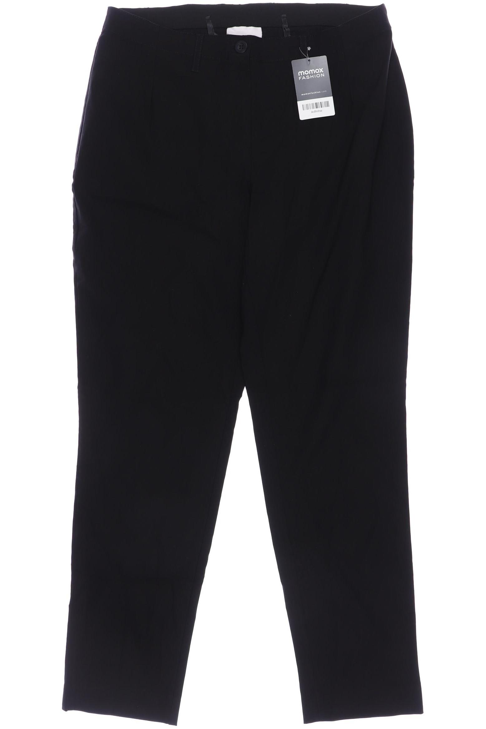 

sheego Damen Stoffhose, schwarz