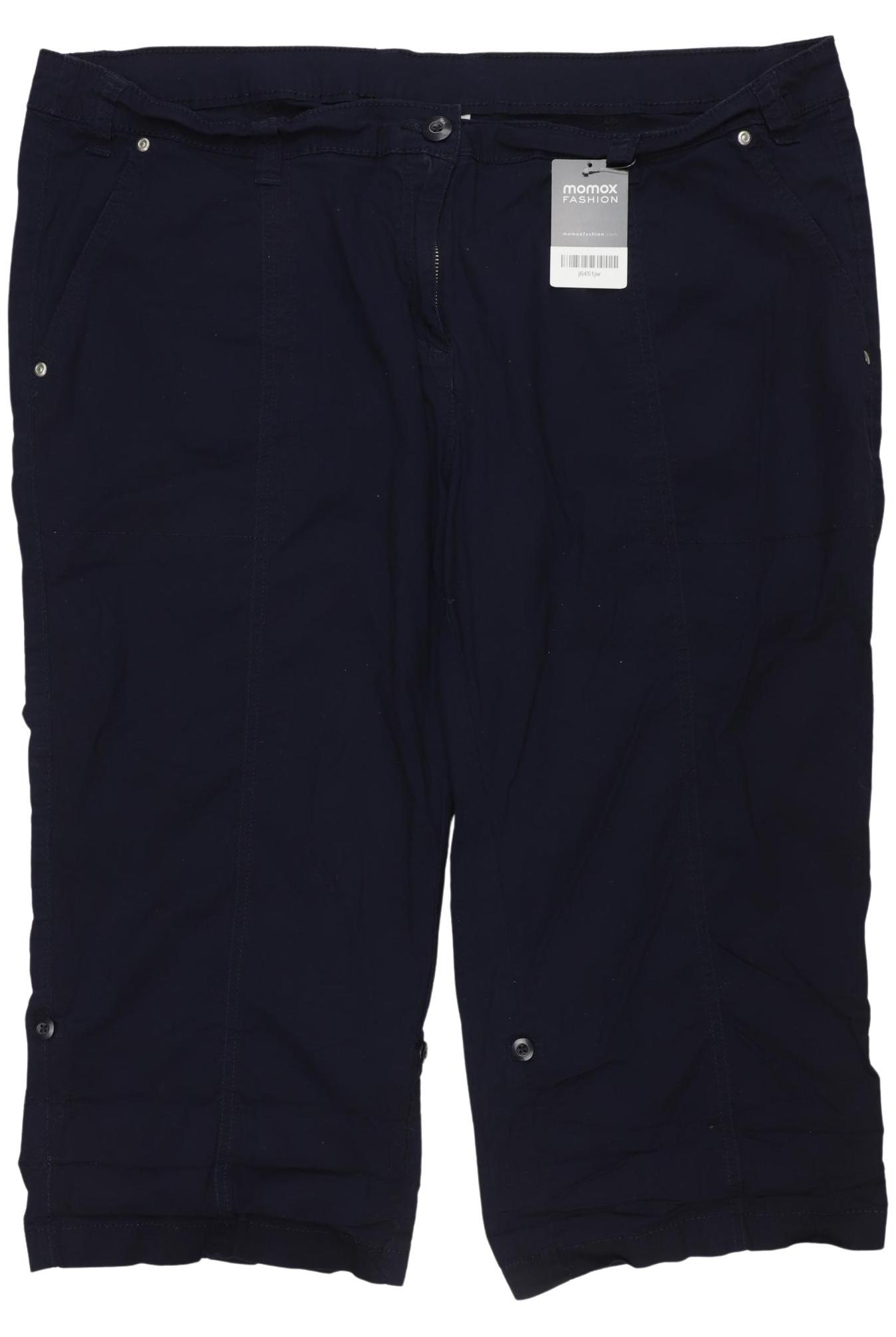 

sheego Damen Stoffhose, marineblau, Gr. 52