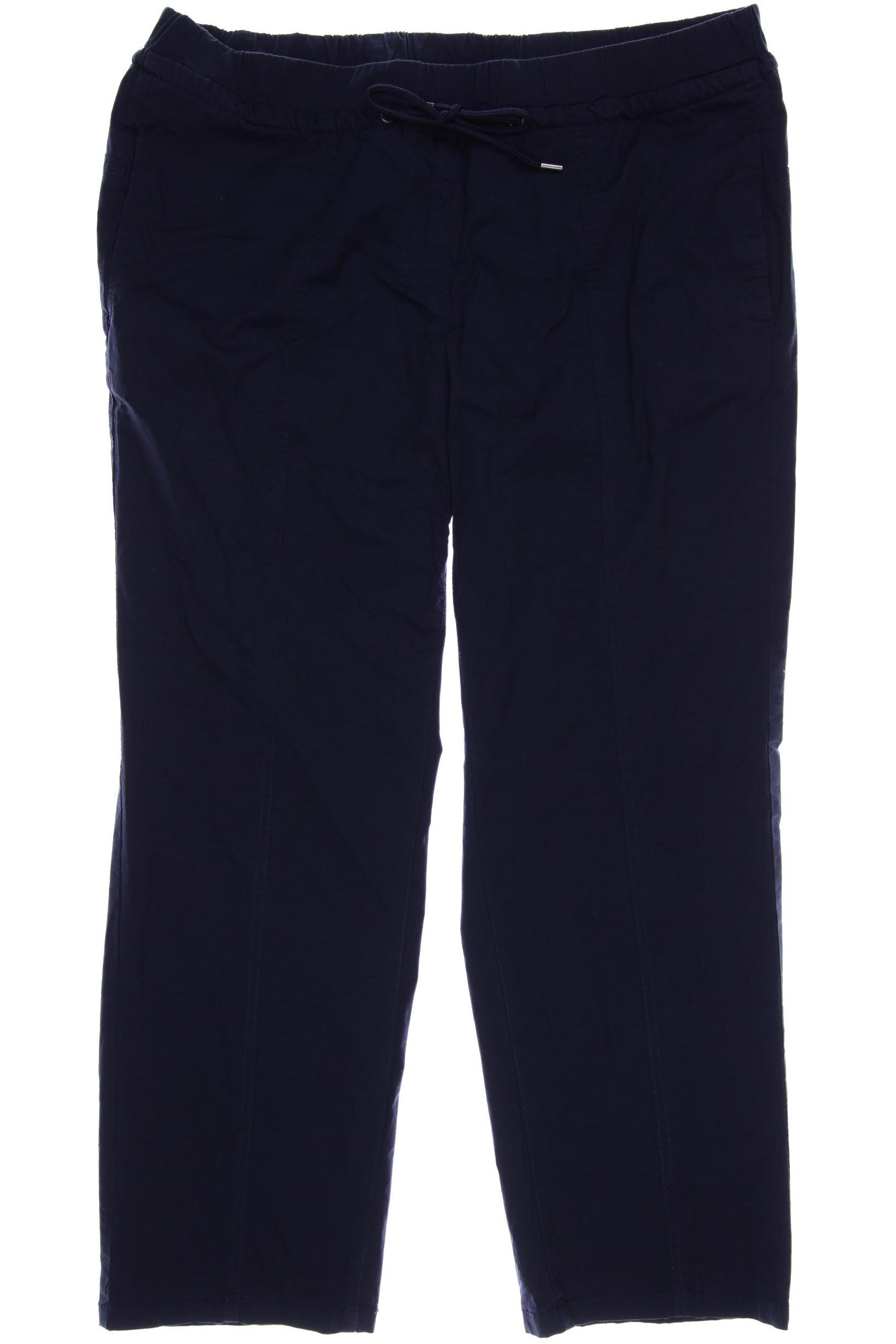 

sheego Damen Stoffhose, marineblau