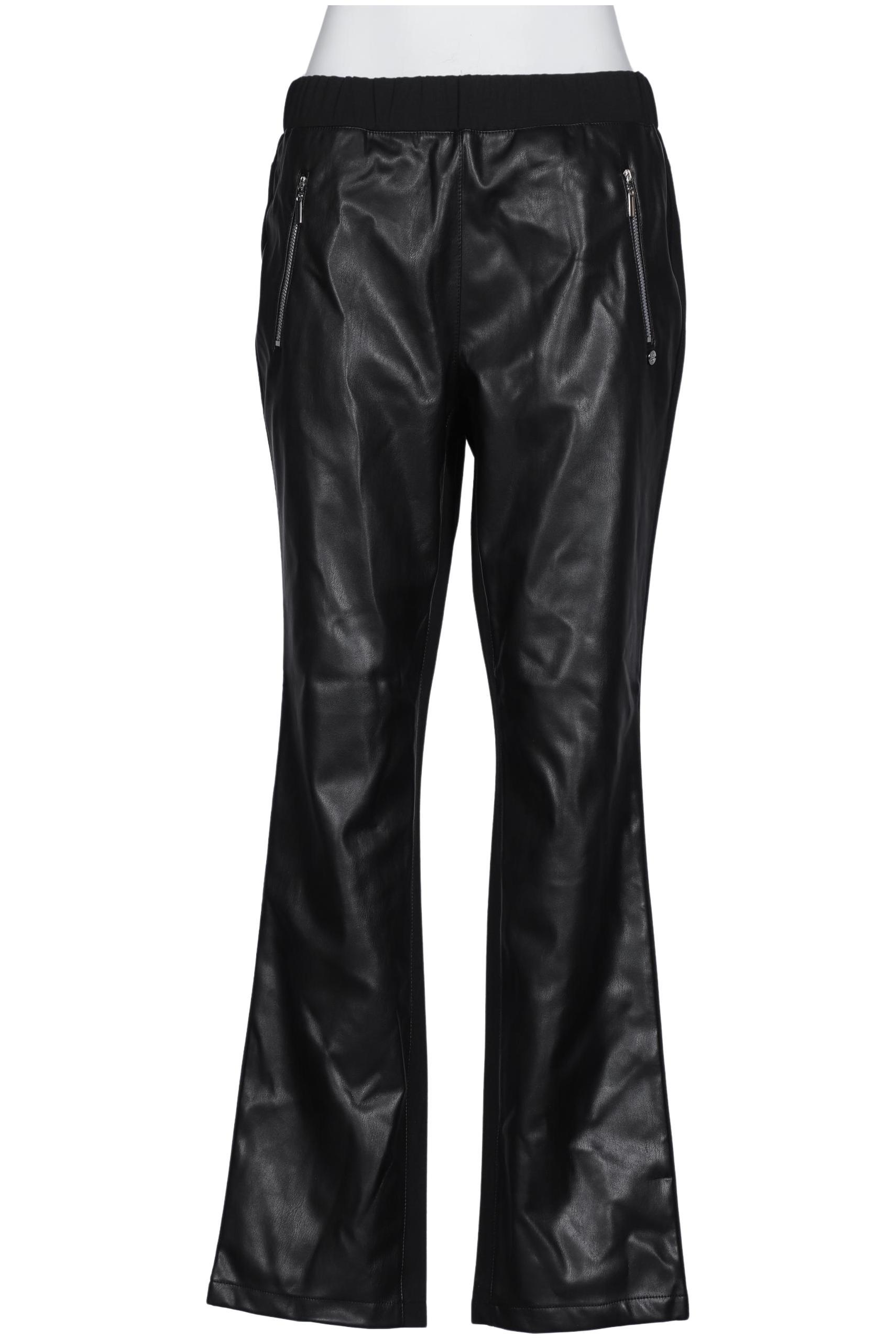 

sheego Damen Stoffhose, schwarz, Gr. 40