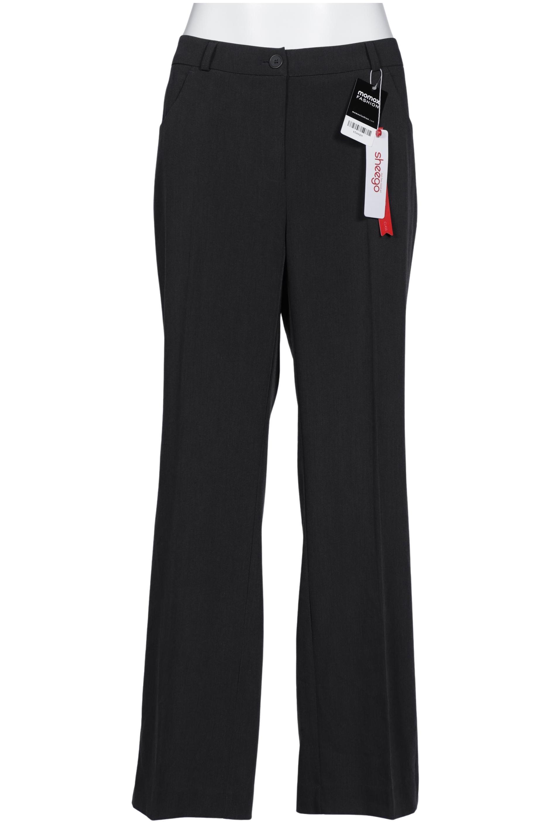 

sheego Damen Stoffhose, grau, Gr. 48