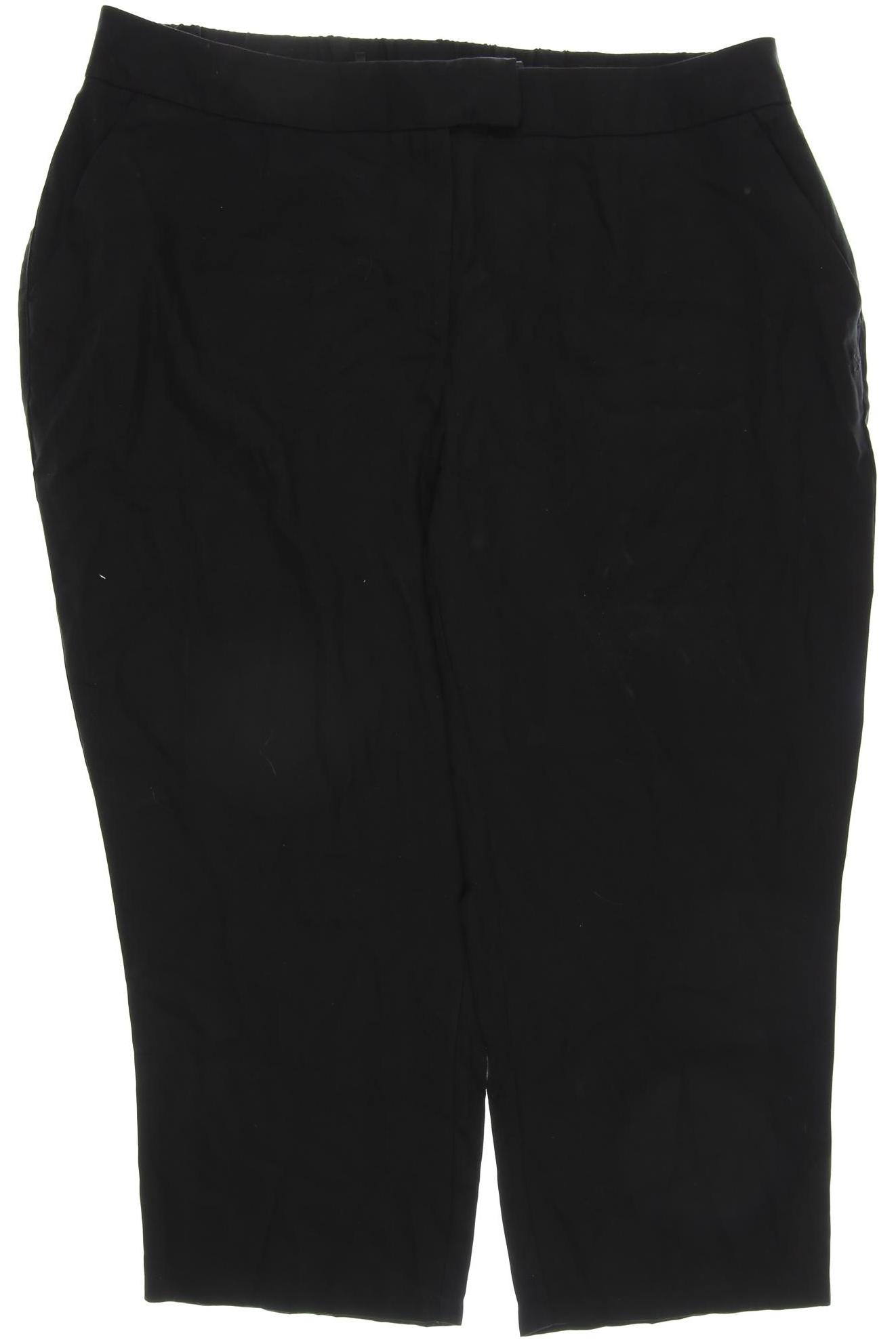 

sheego Damen Stoffhose, schwarz, Gr. 50