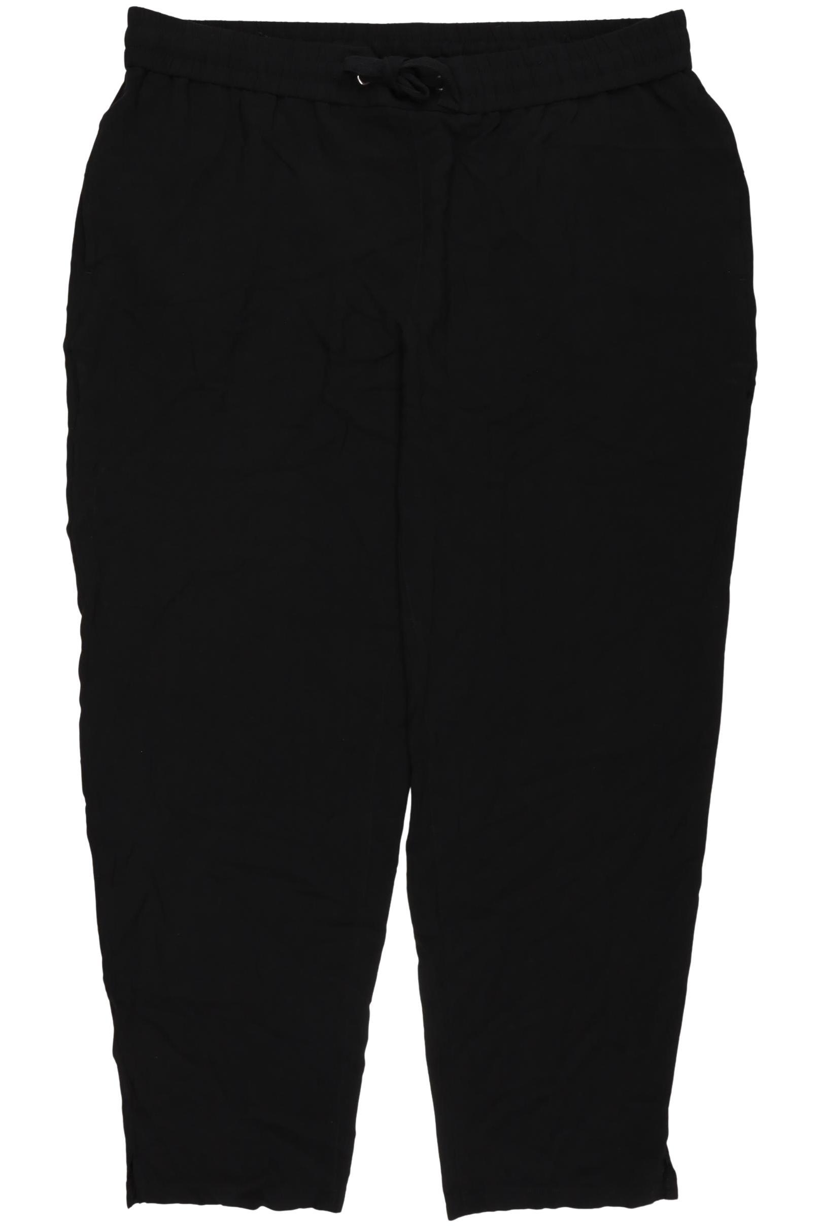 

sheego Damen Stoffhose, schwarz, Gr. 39