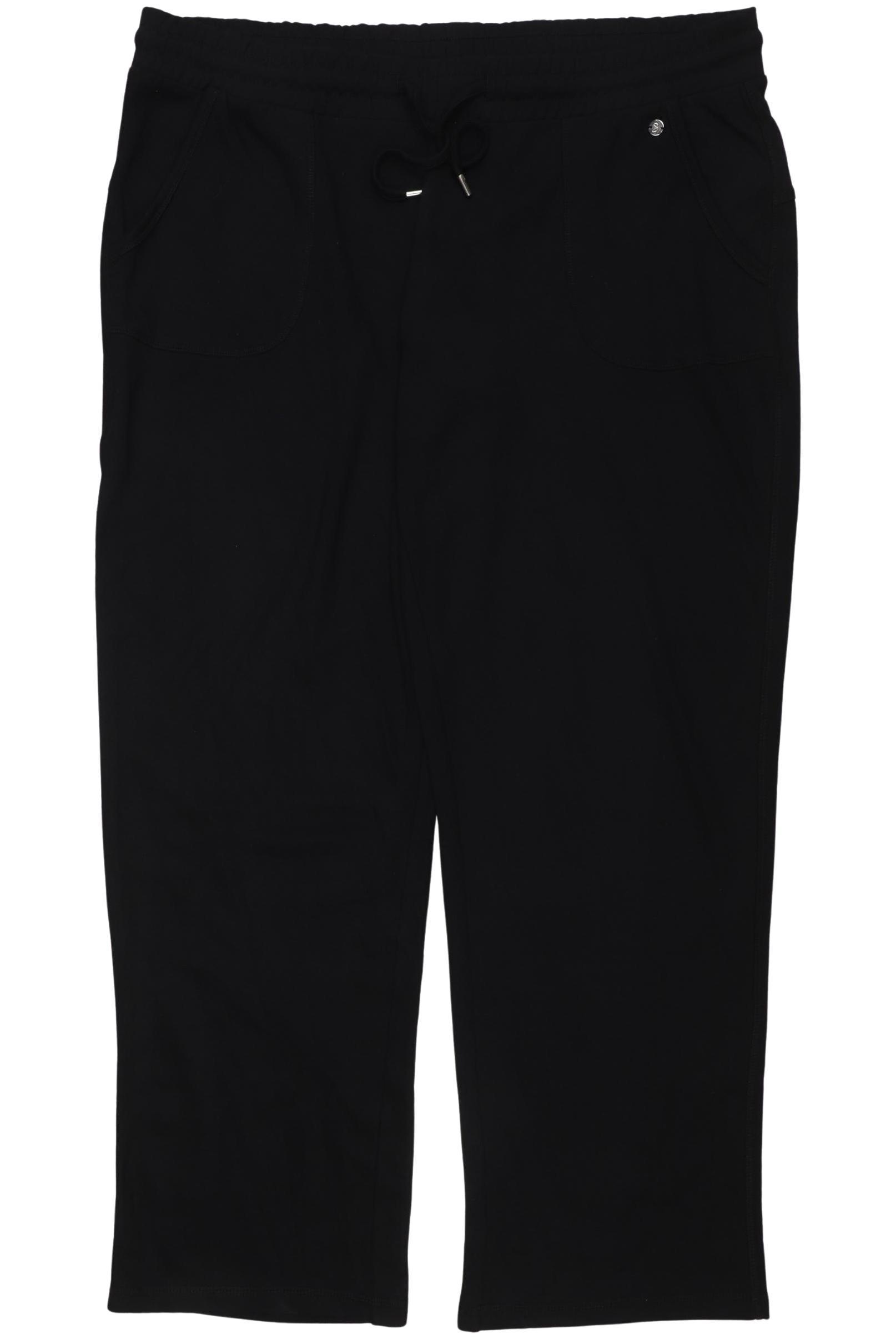 

sheego Damen Stoffhose, schwarz, Gr. 50