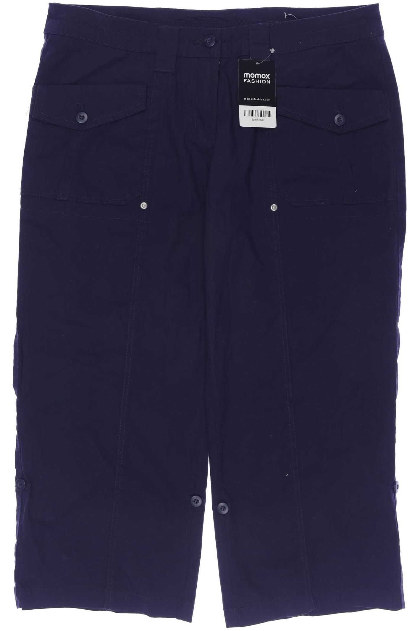 

sheego Damen Stoffhose, marineblau, Gr. 42