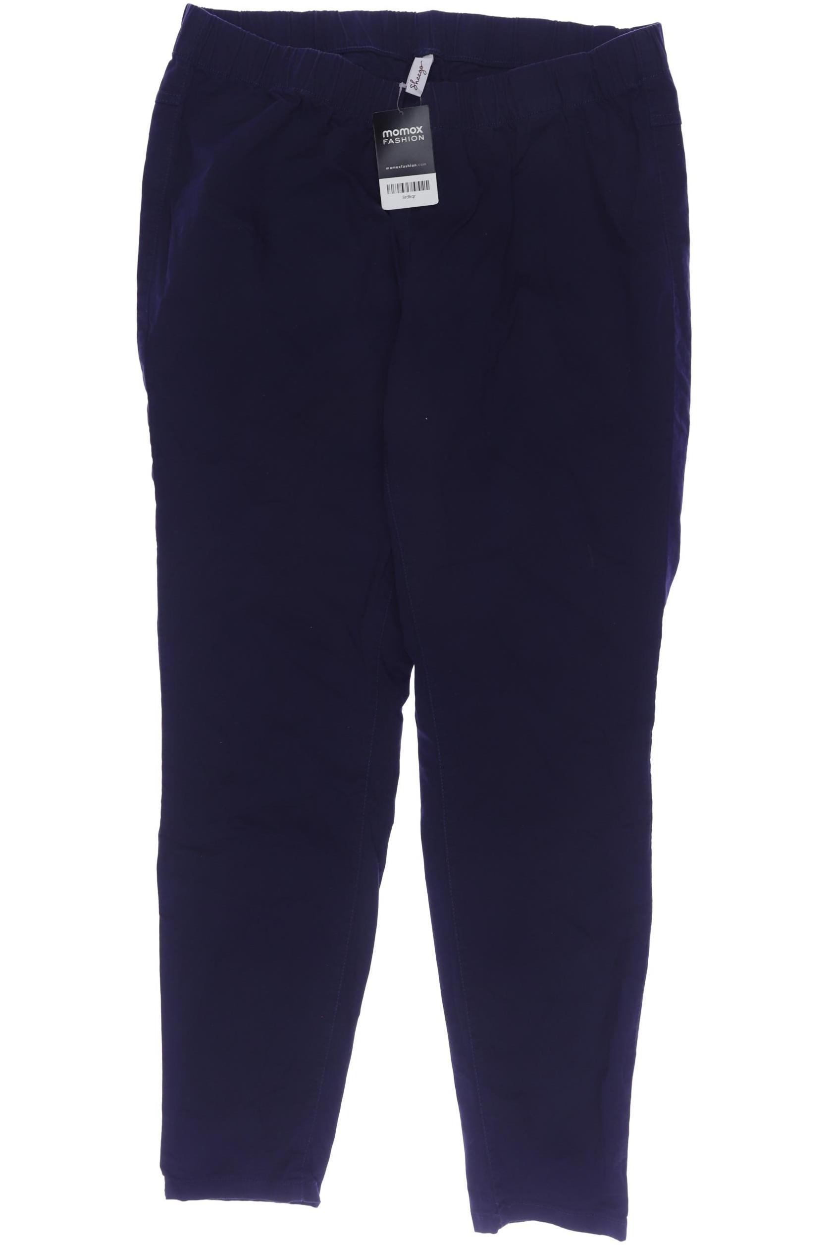 

sheego Damen Stoffhose, marineblau, Gr. 48