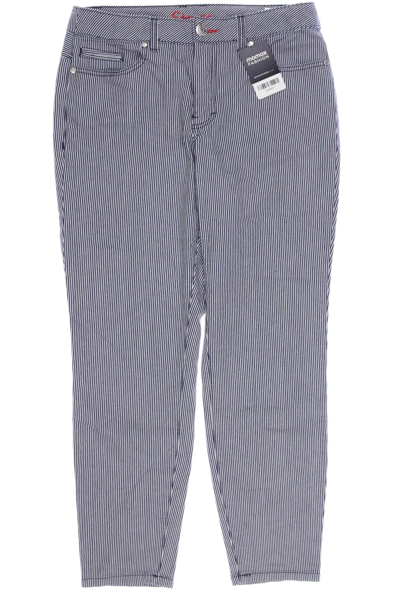 

sheego Damen Stoffhose, marineblau, Gr. 40