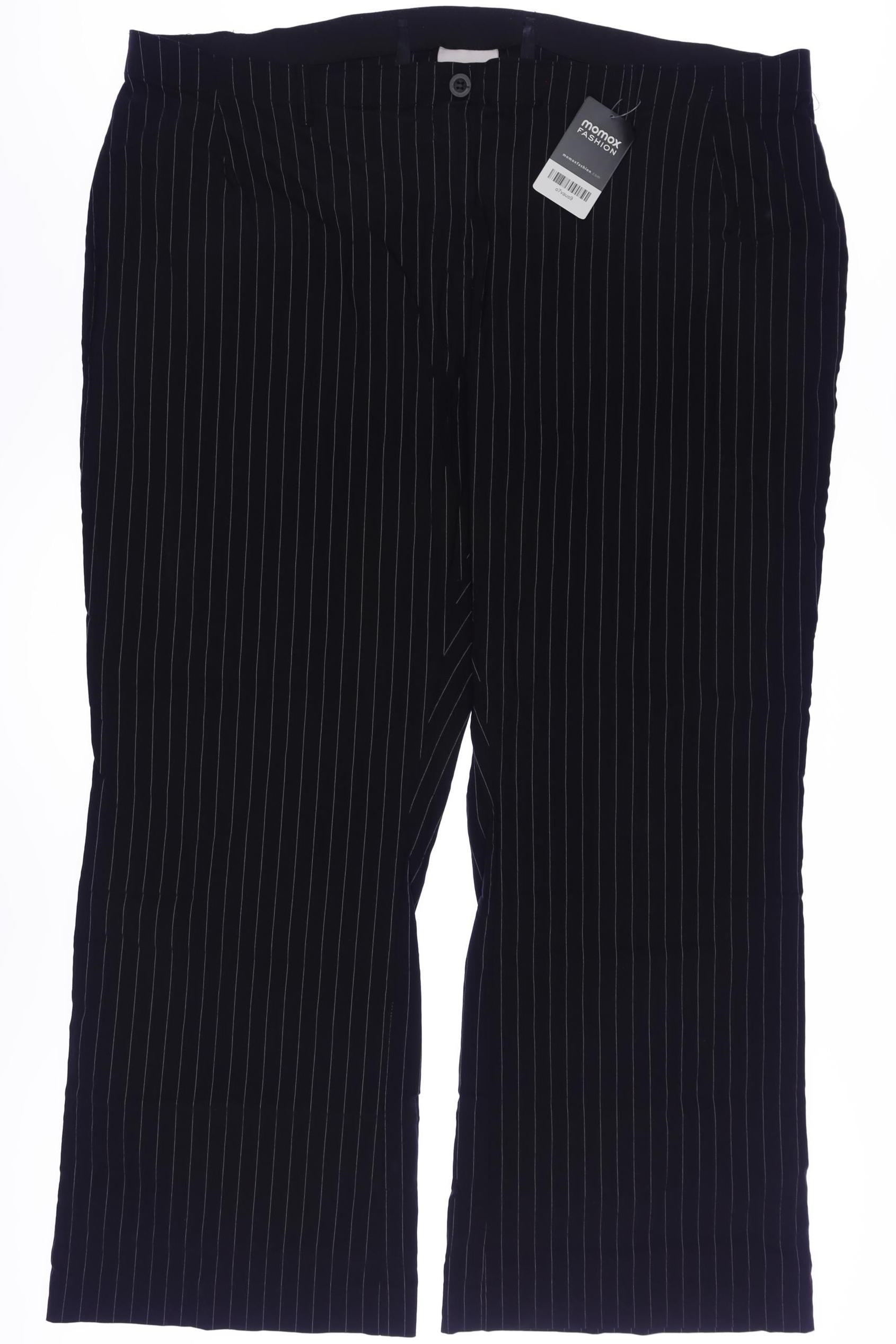 

sheego Damen Stoffhose, schwarz, Gr. 54