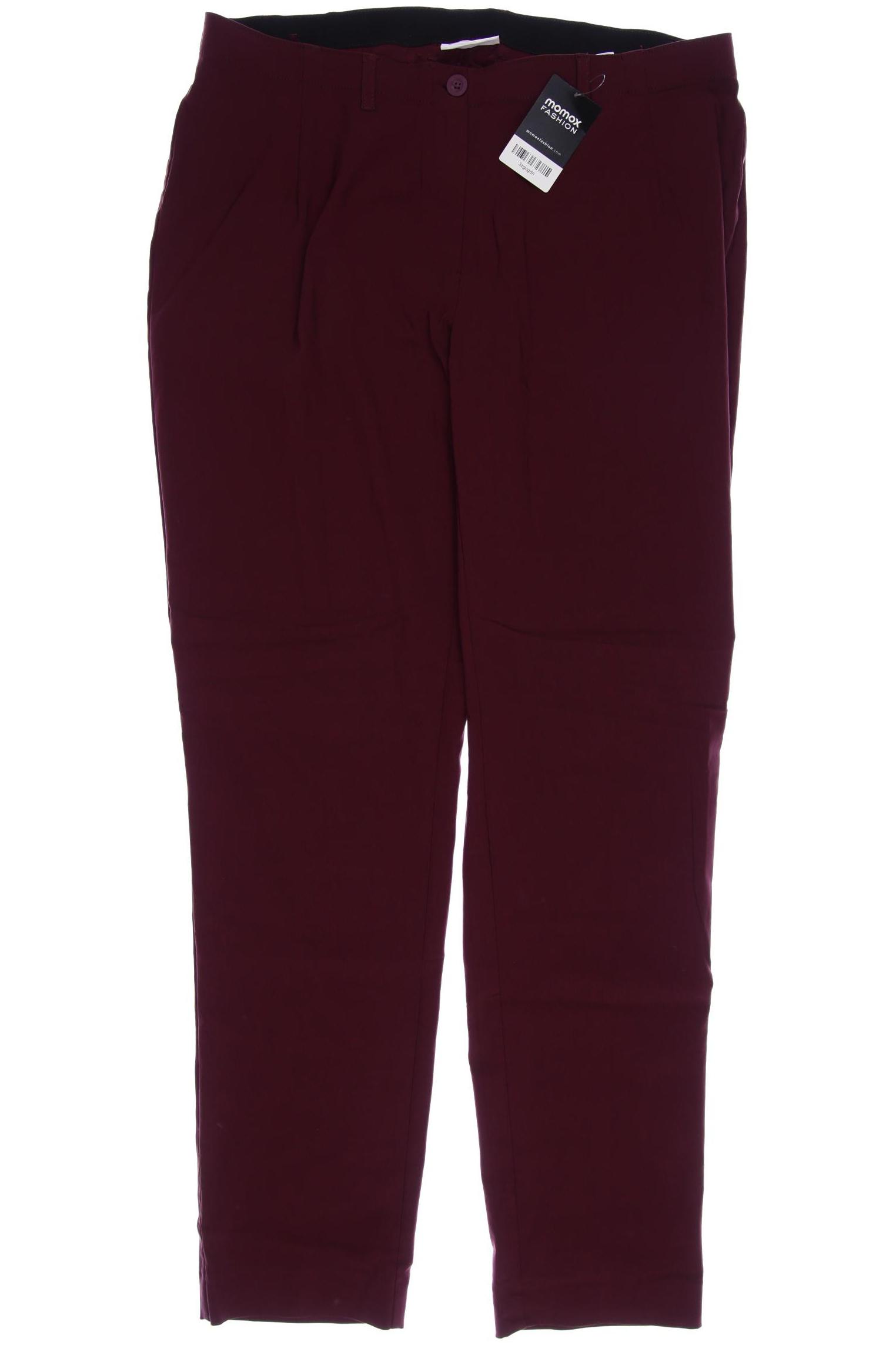 

sheego Damen Stoffhose, bordeaux