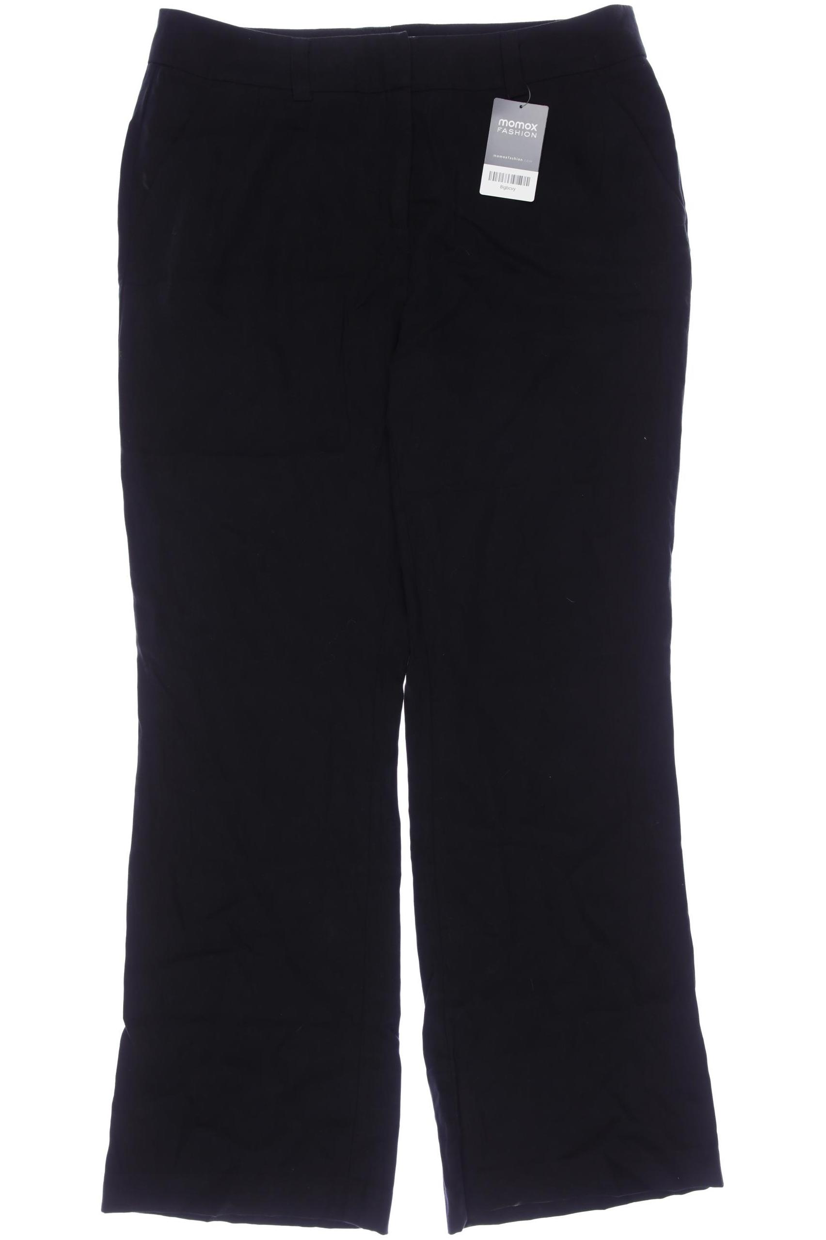 

sheego Damen Stoffhose, schwarz, Gr. 42