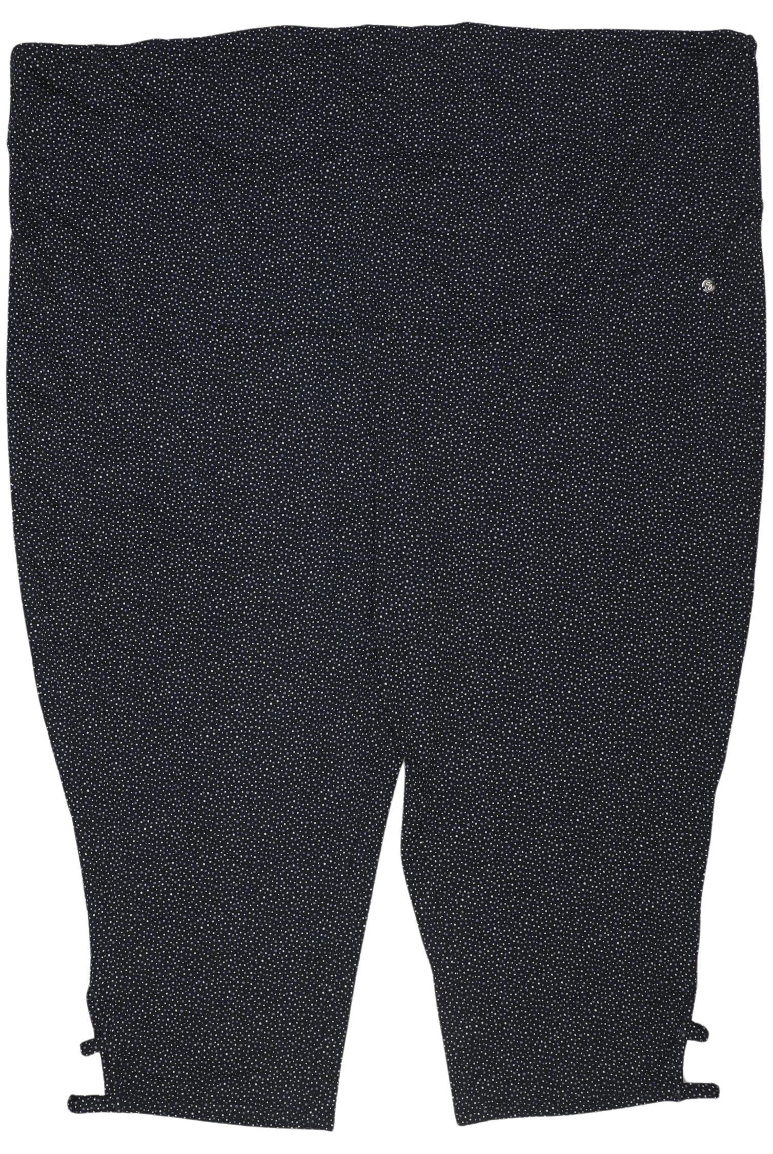 

sheego Damen Stoffhose, marineblau, Gr. 58