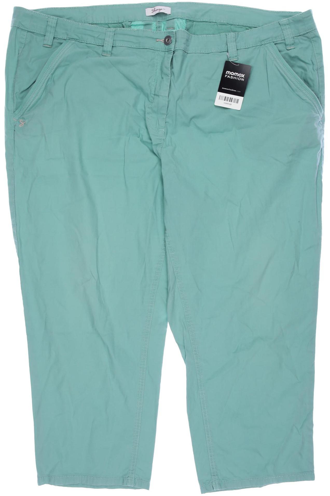 

sheego Damen Stoffhose, türkis