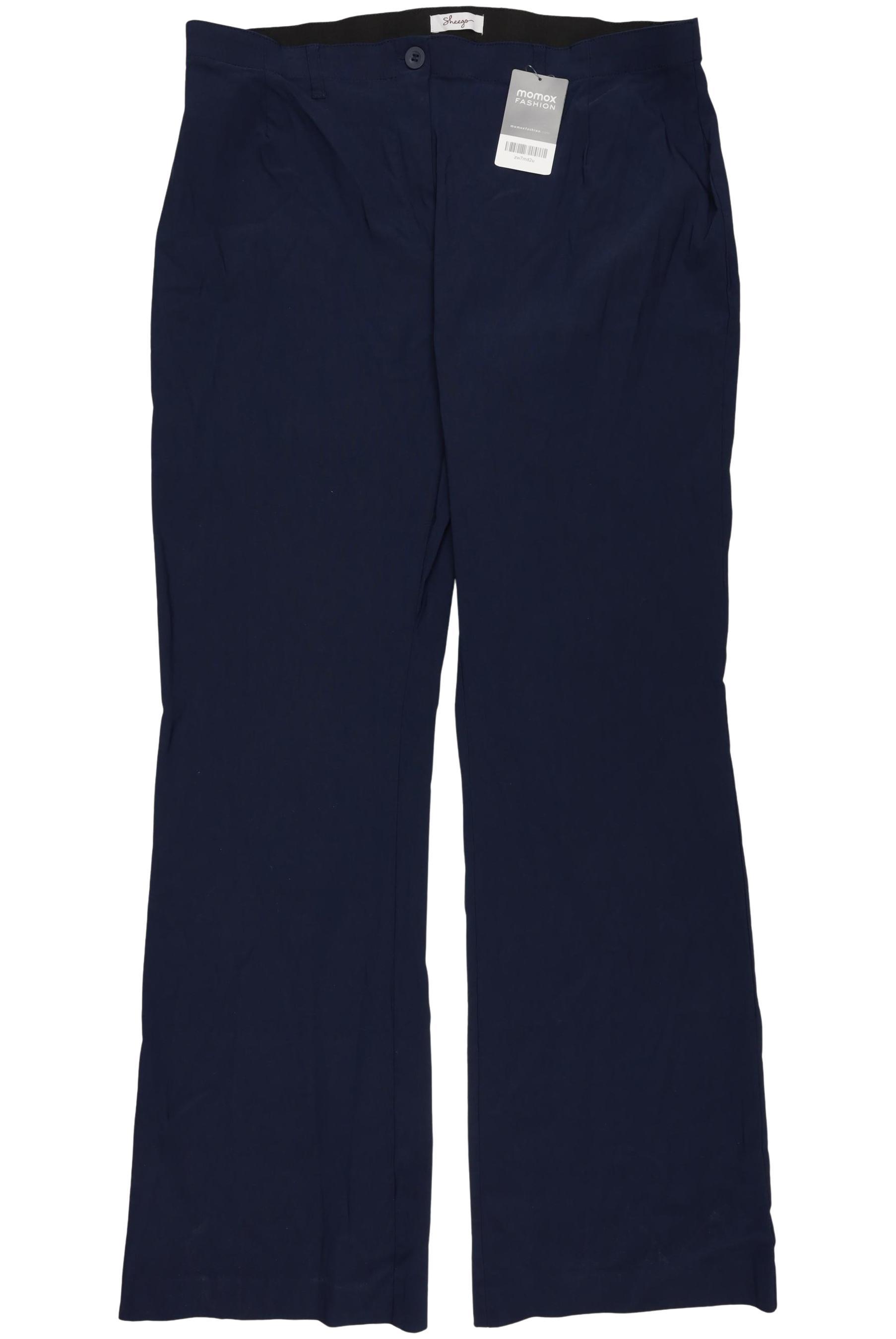 

sheego Damen Stoffhose, marineblau, Gr. 96