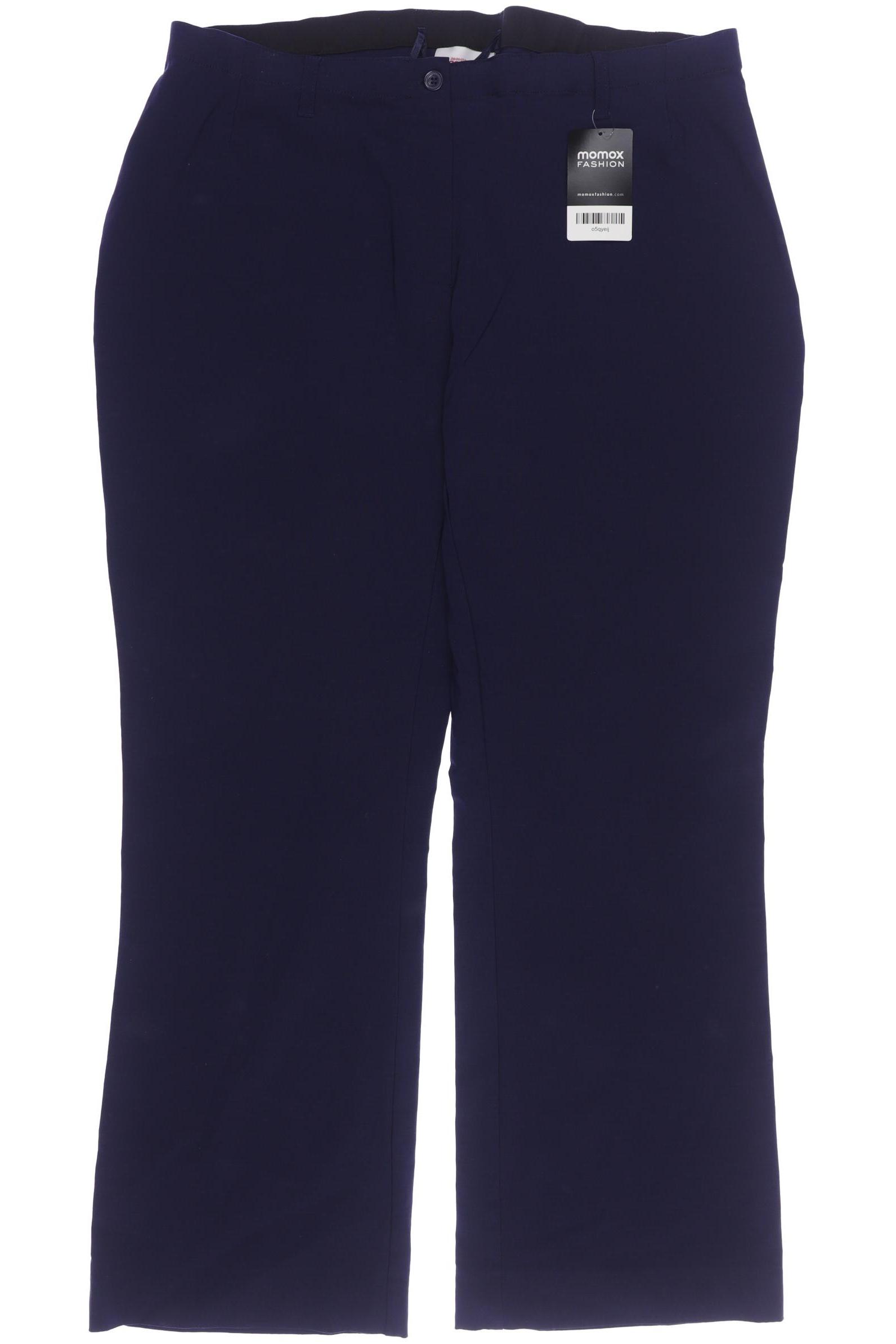 

sheego Damen Stoffhose, marineblau, Gr. 24