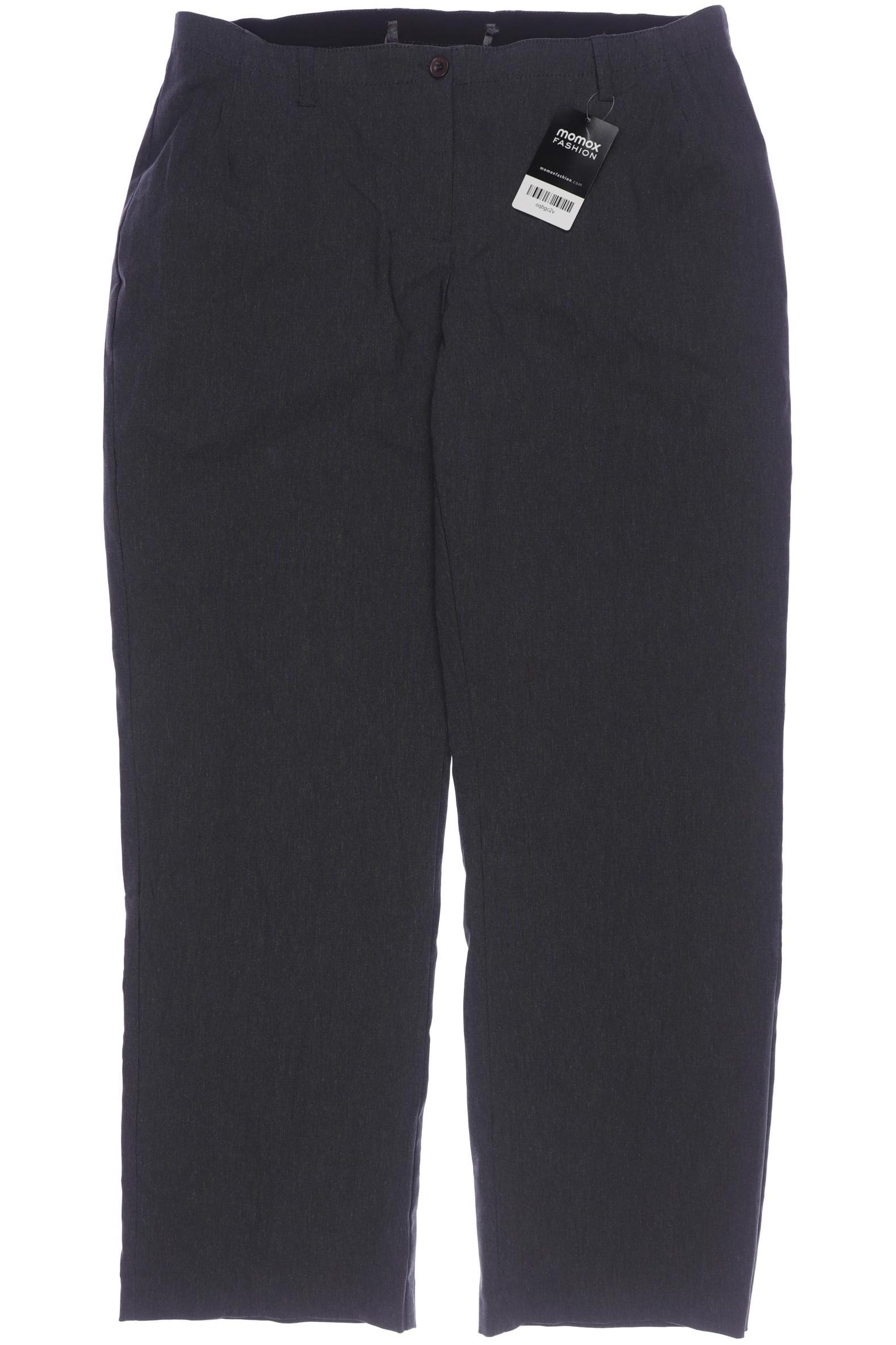 

sheego Damen Stoffhose, grau, Gr. 23