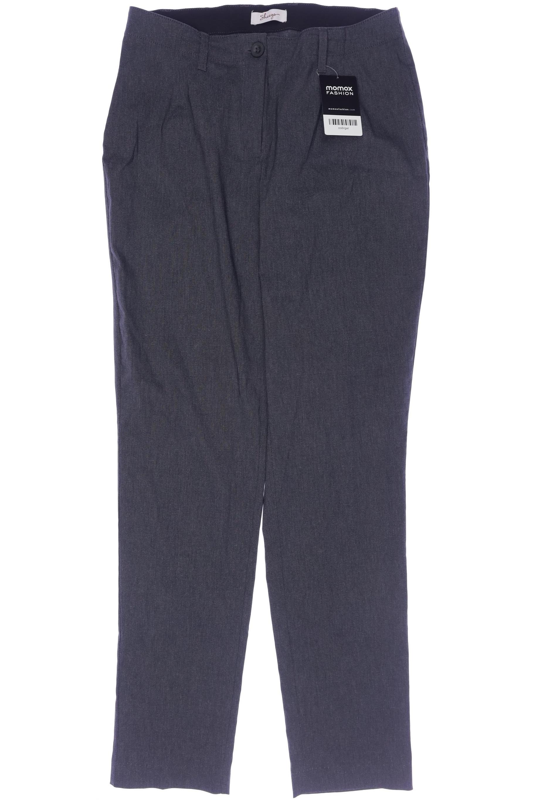 

sheego Damen Stoffhose, marineblau, Gr. 28