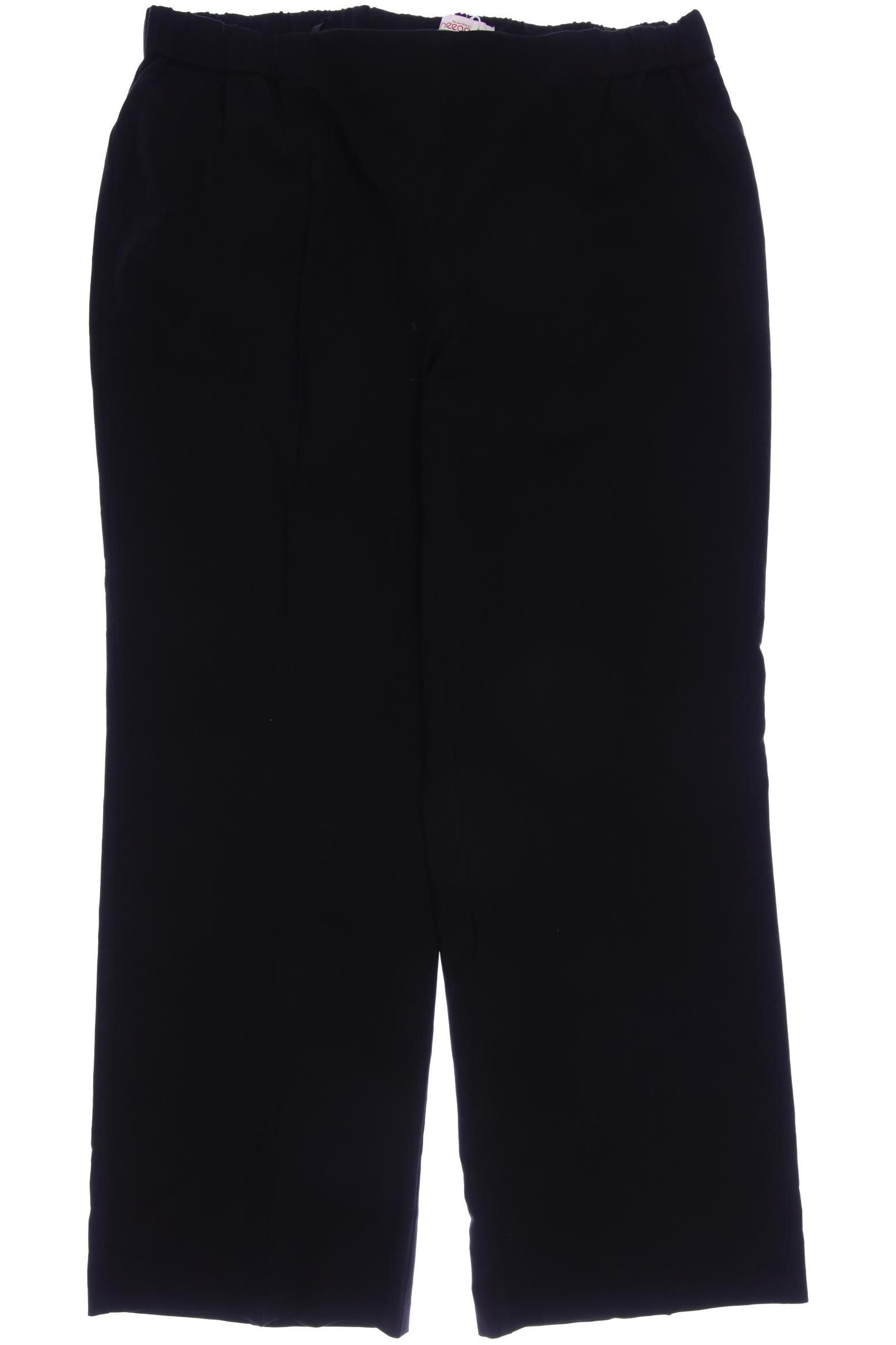 

sheego Damen Stoffhose, schwarz