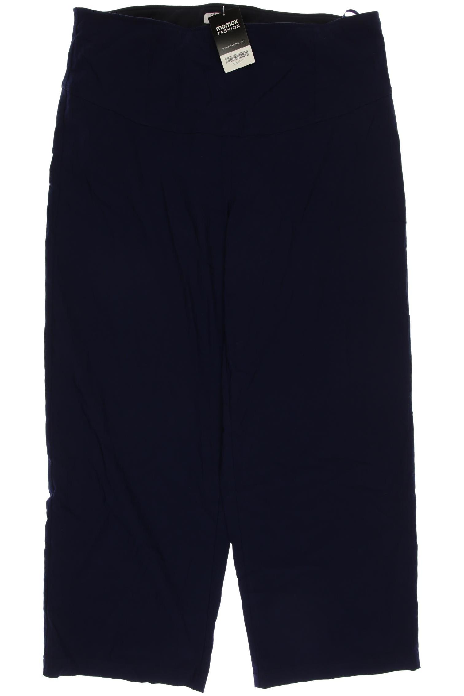 

sheego Damen Stoffhose, marineblau, Gr. 54