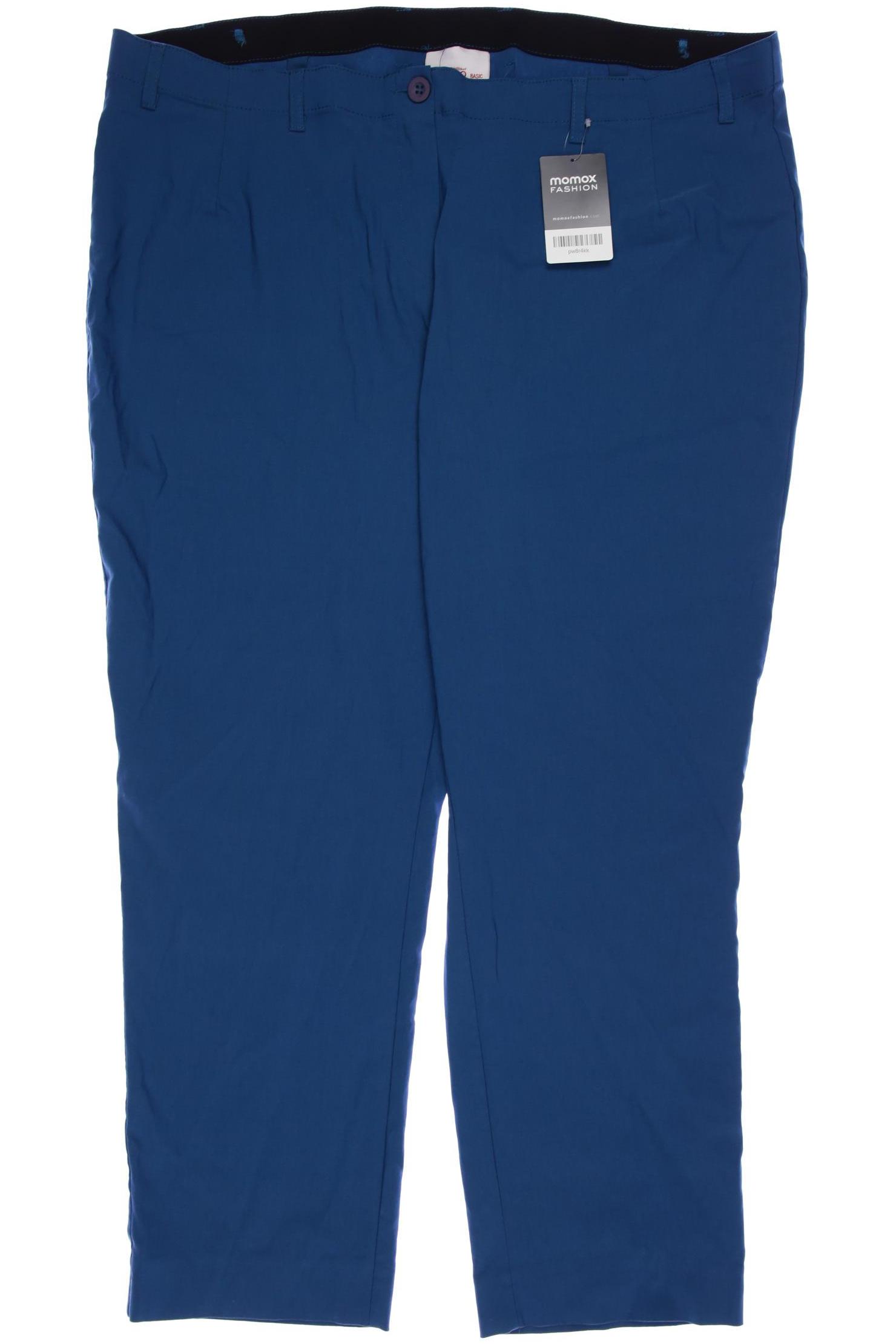 

sheego Damen Stoffhose, türkis, Gr. 26