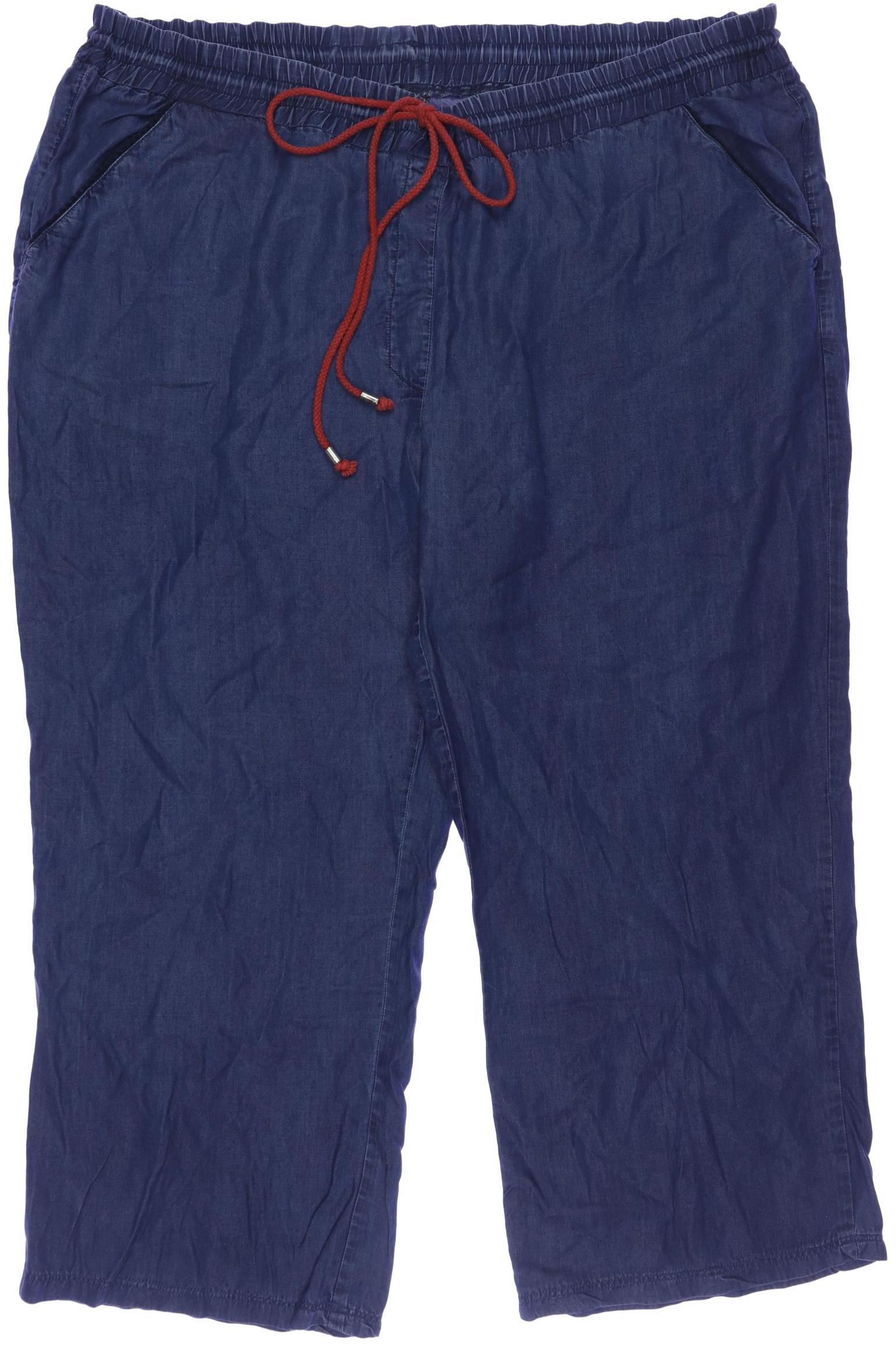 

sheego Damen Stoffhose, marineblau, Gr. 50