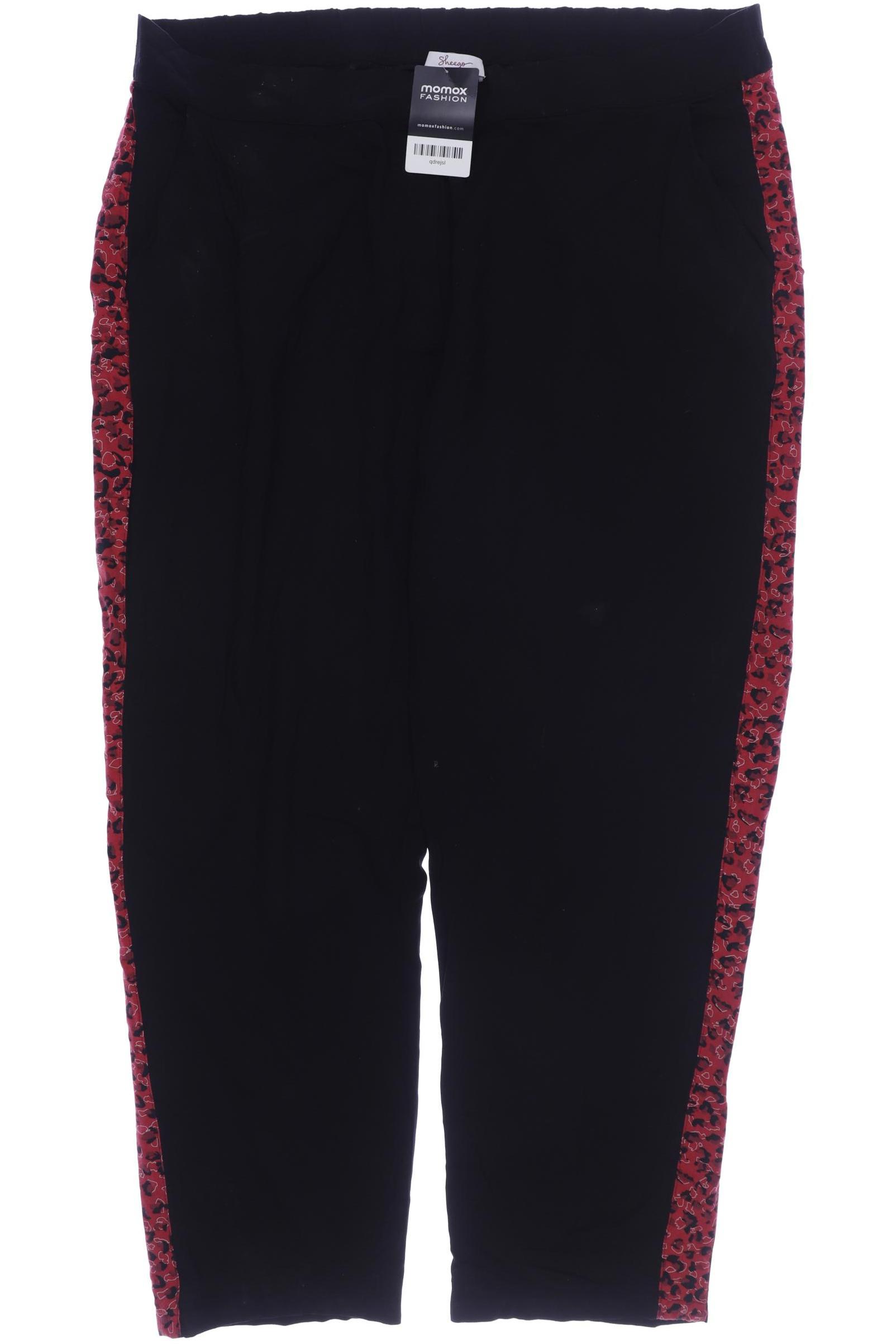

sheego Damen Stoffhose, schwarz