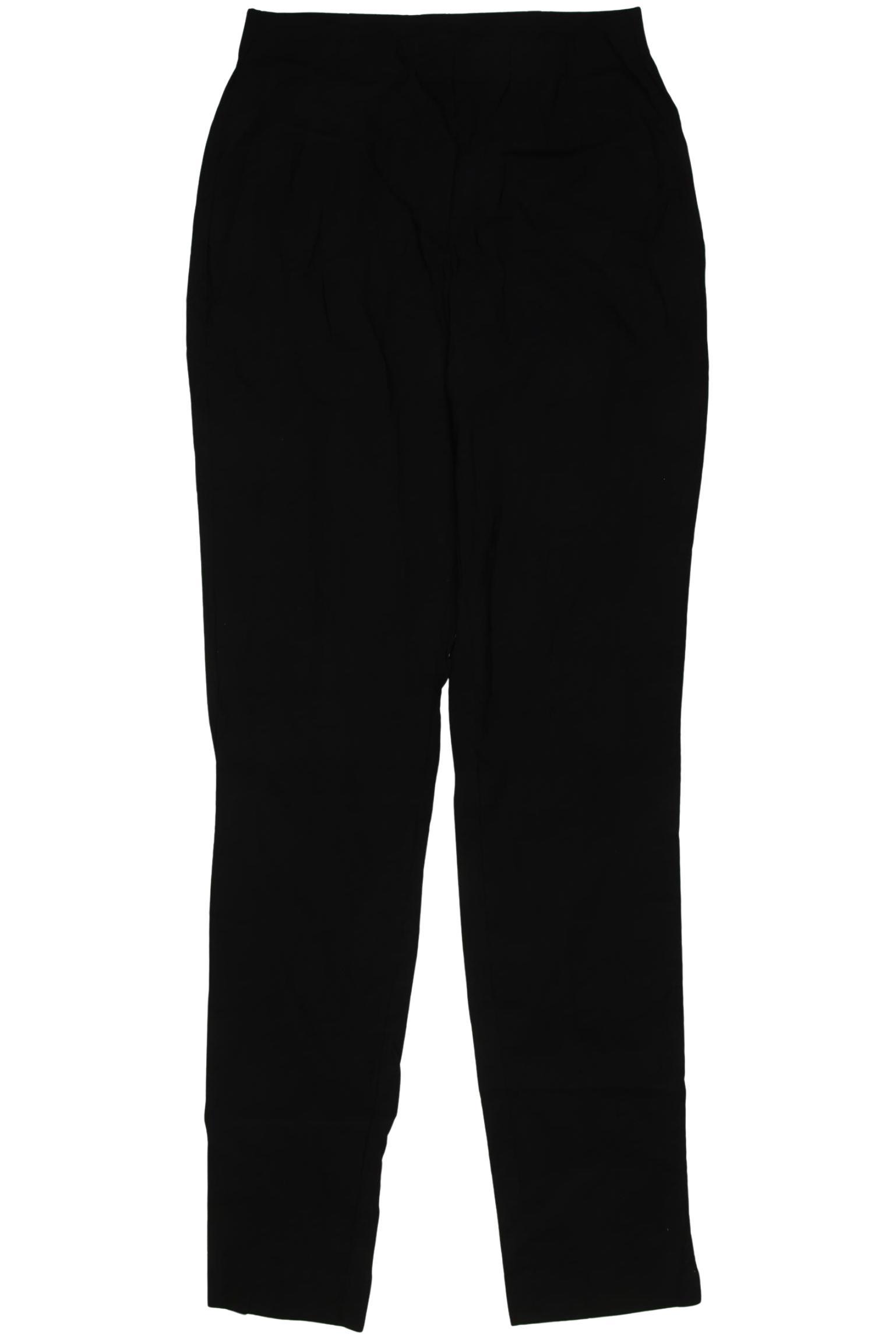 

sheego Damen Stoffhose, schwarz, Gr. 80