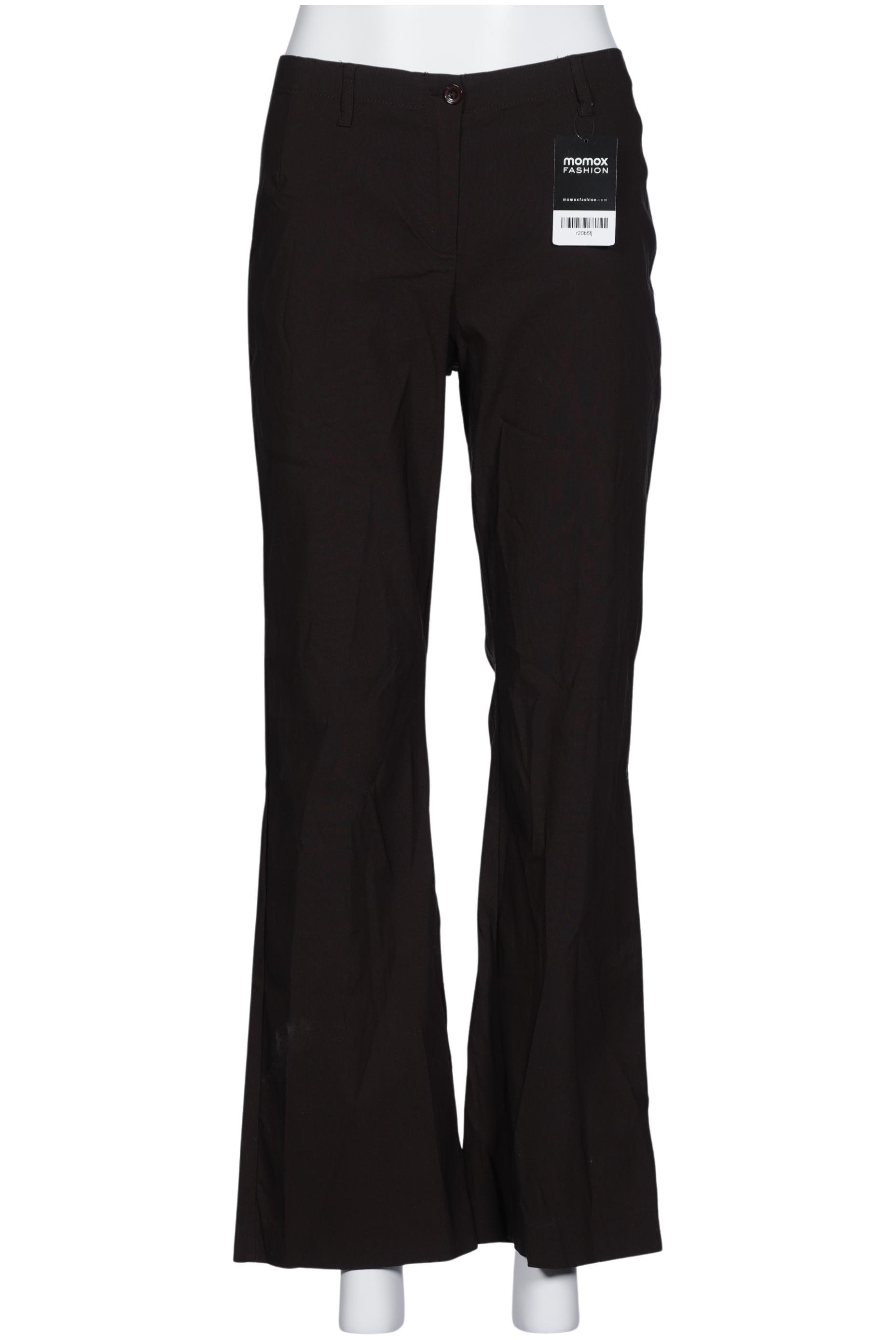 

sheego Damen Stoffhose, braun, Gr. 20