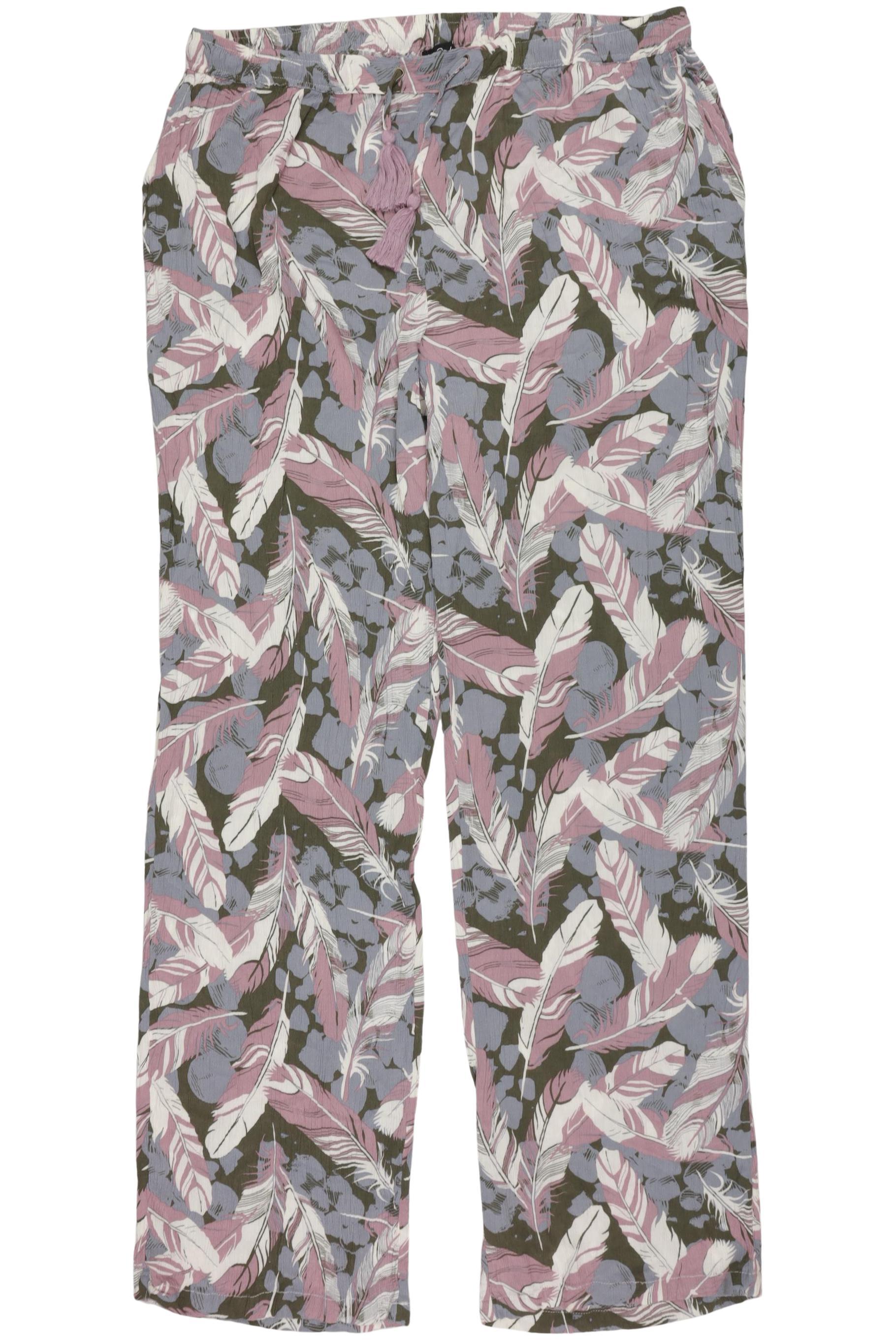 

sheego Damen Stoffhose, mehrfarbig, Gr. 46