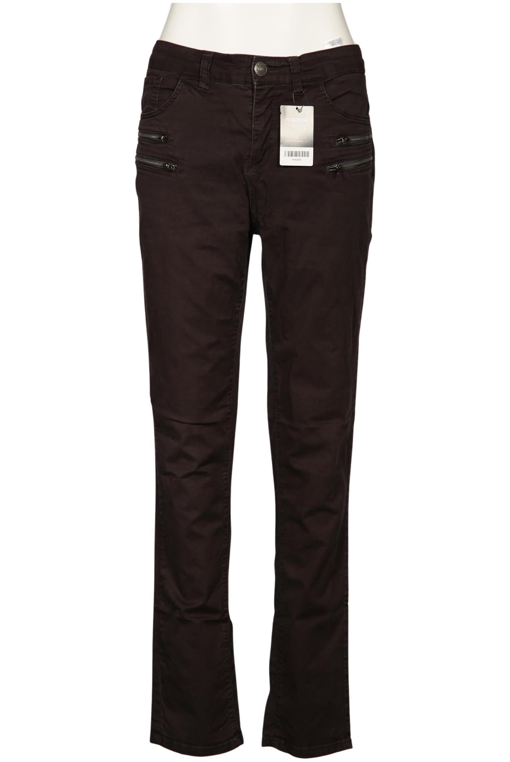 

sheego Damen Stoffhose, schwarz, Gr. 84