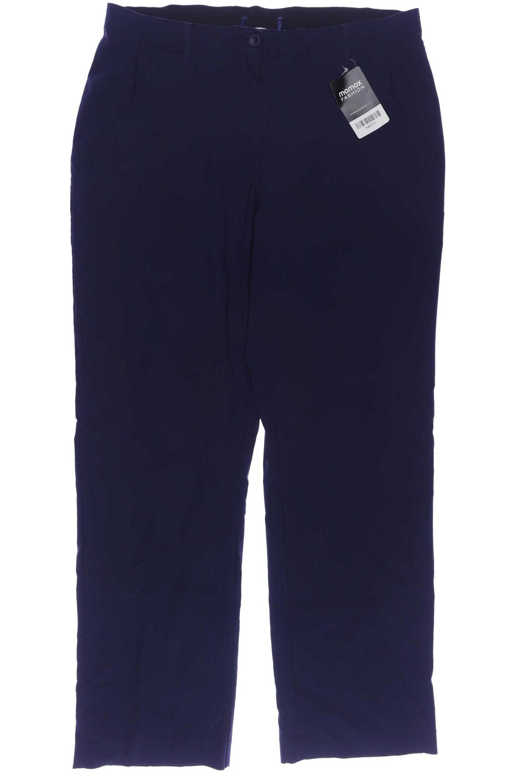 

sheego Damen Stoffhose, marineblau, Gr. 46