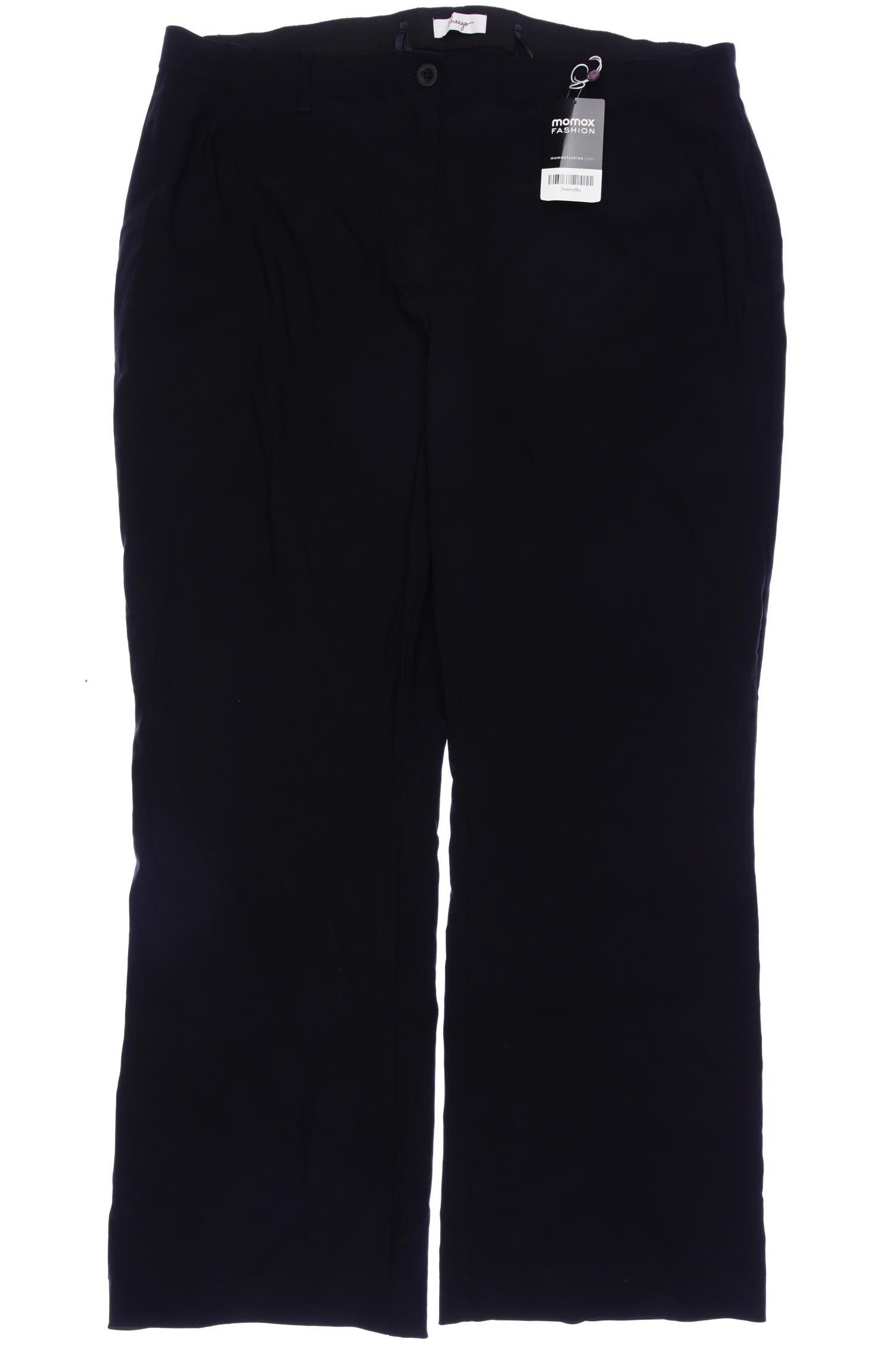 

sheego Damen Stoffhose, schwarz