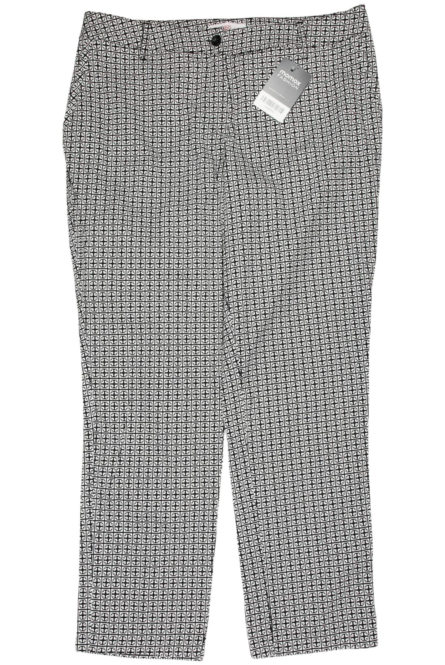 

sheego Damen Stoffhose, schwarz, Gr. 42