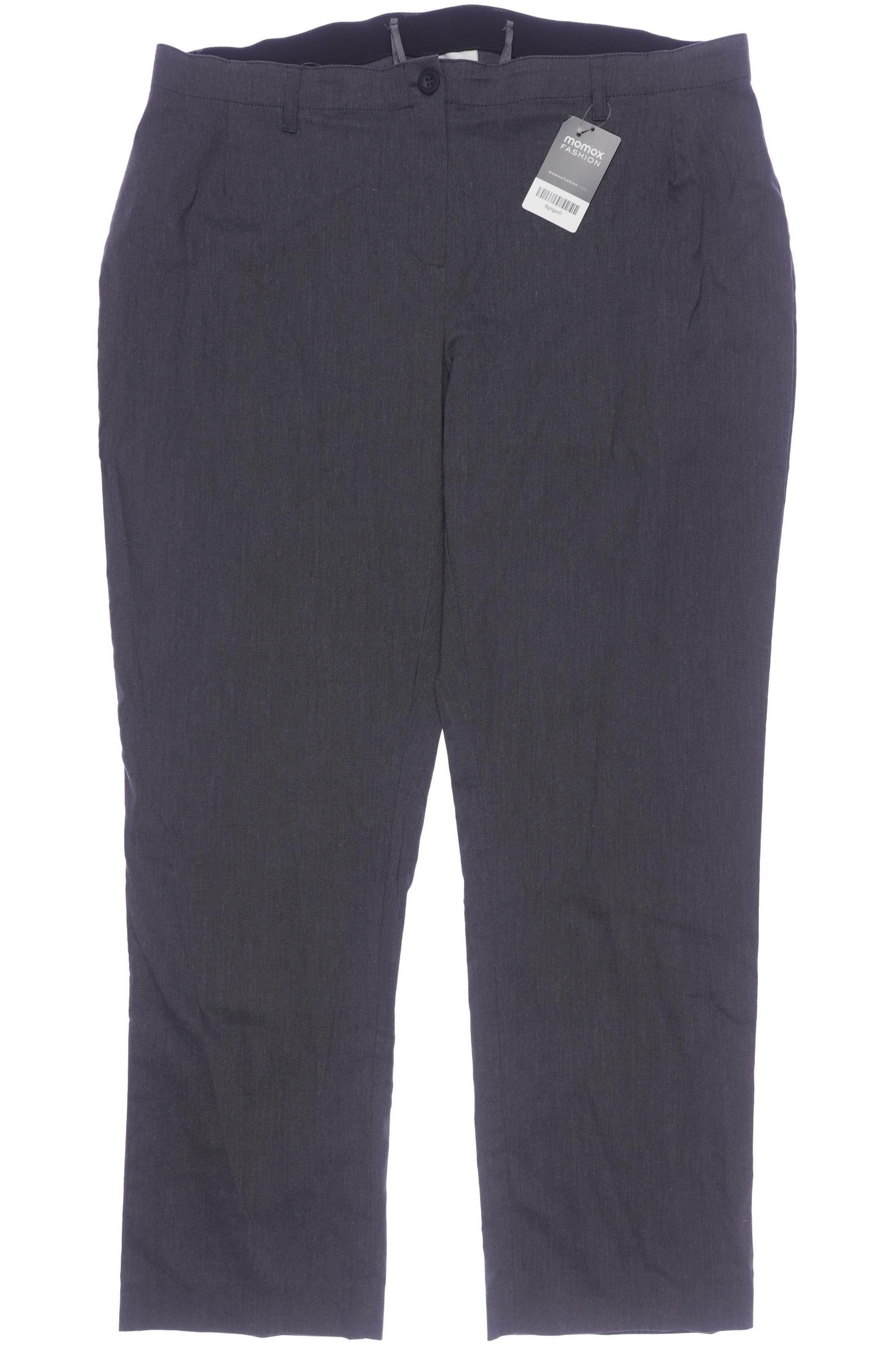 

sheego Damen Stoffhose, grau, Gr. 50