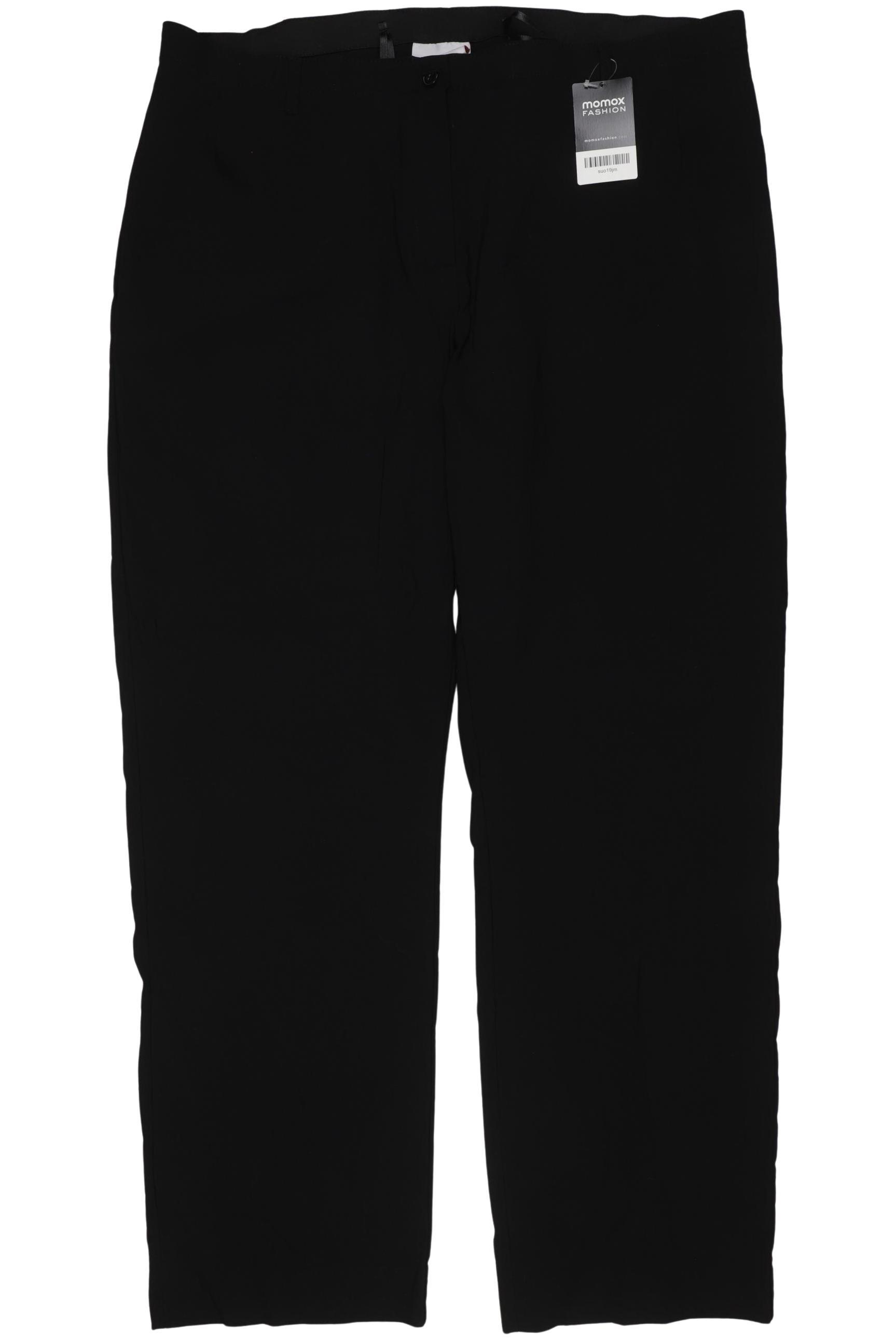 

sheego Damen Stoffhose, schwarz, Gr. 52