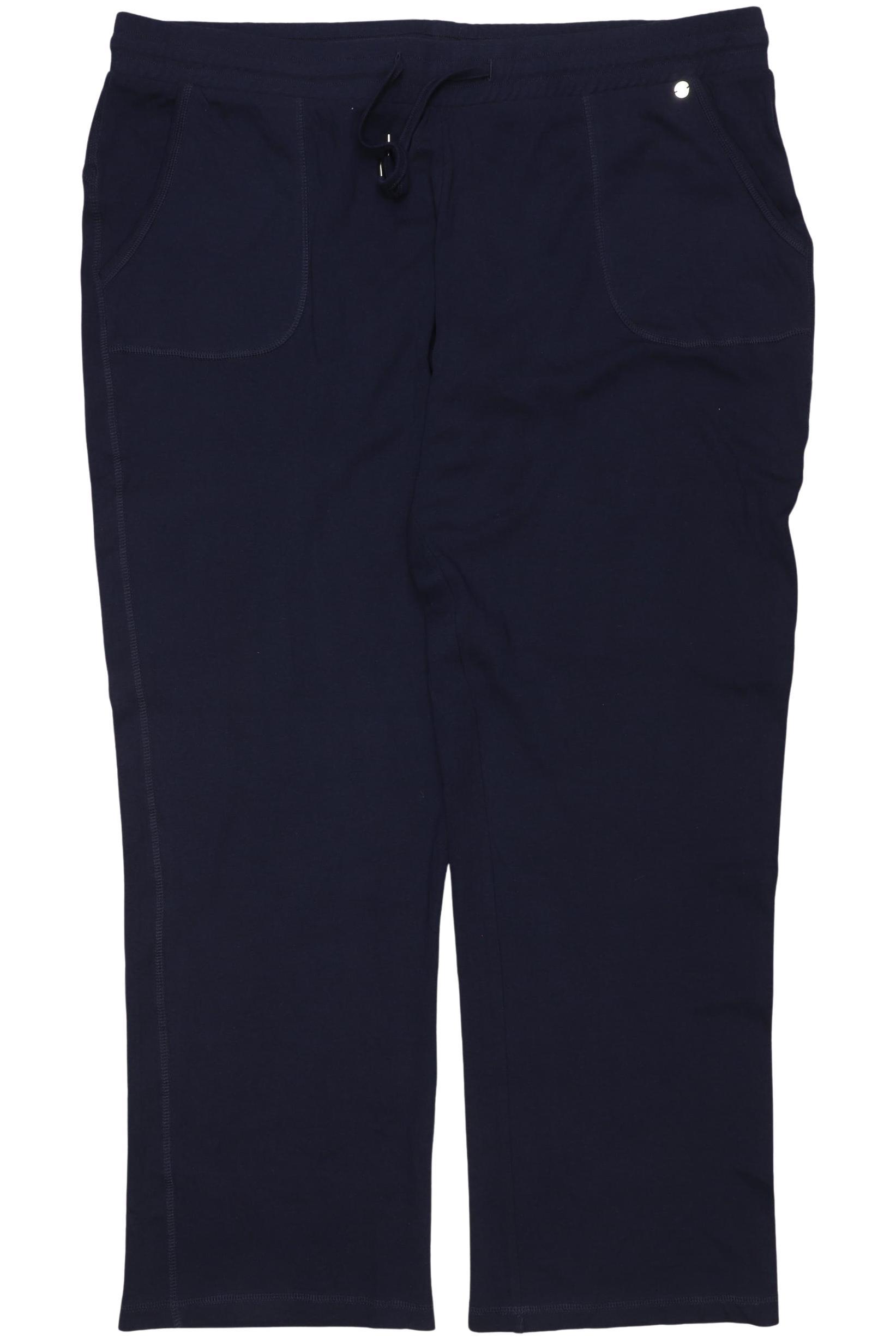 

sheego Damen Stoffhose, marineblau, Gr. 52