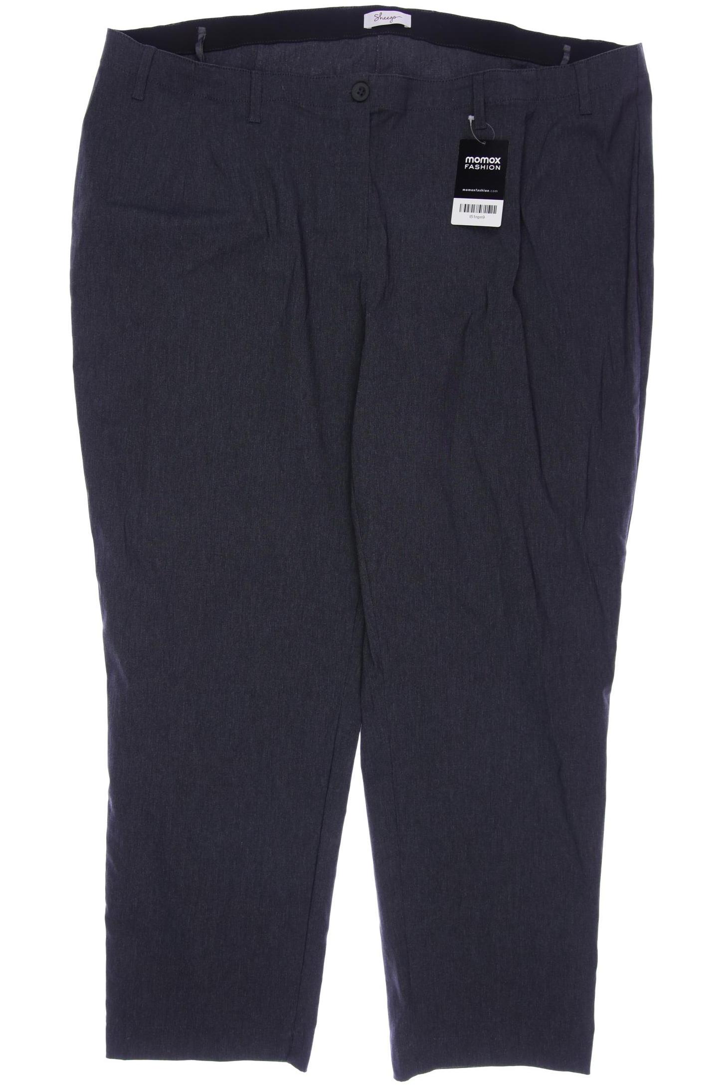 

sheego Damen Stoffhose, grau