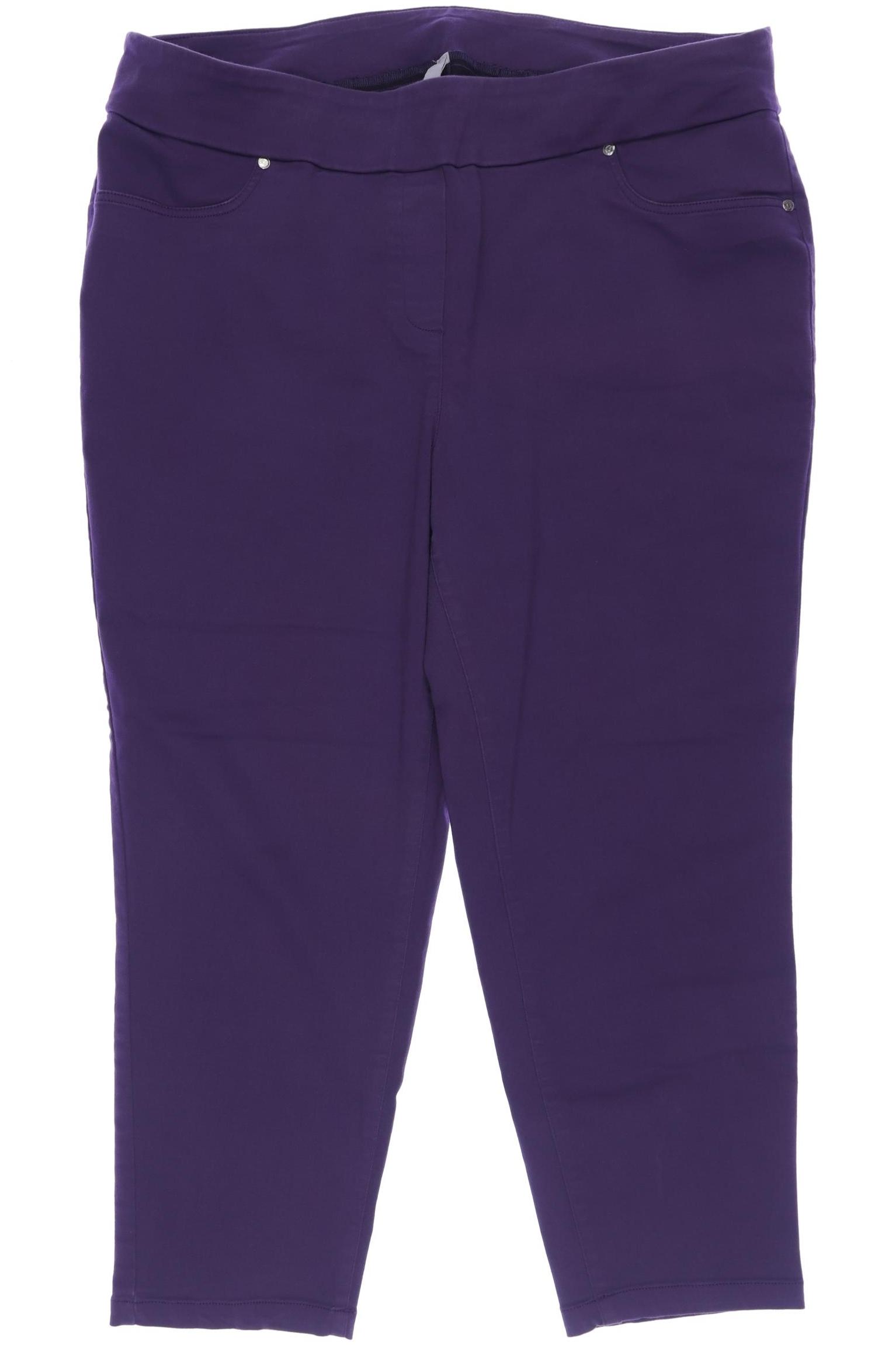 

sheego Damen Stoffhose, flieder, Gr. 50