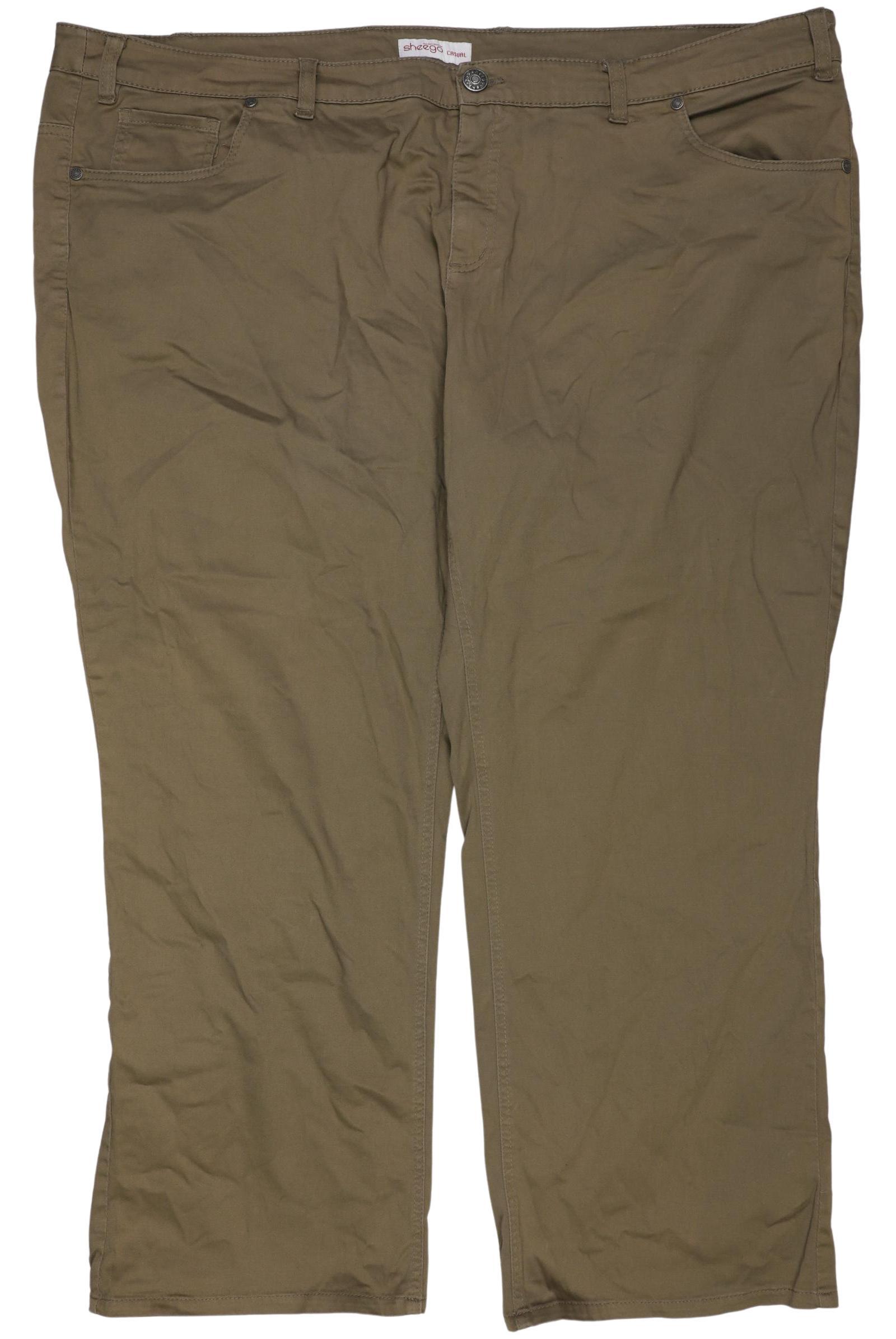 

sheego Damen Stoffhose, braun, Gr. 27