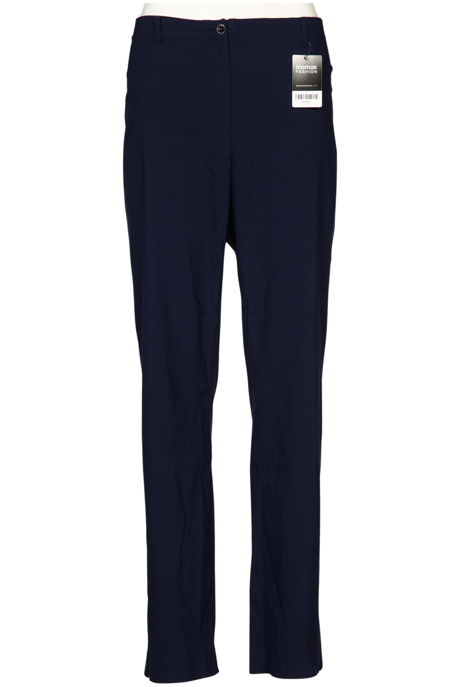 

sheego Damen Stoffhose, marineblau, Gr. 96