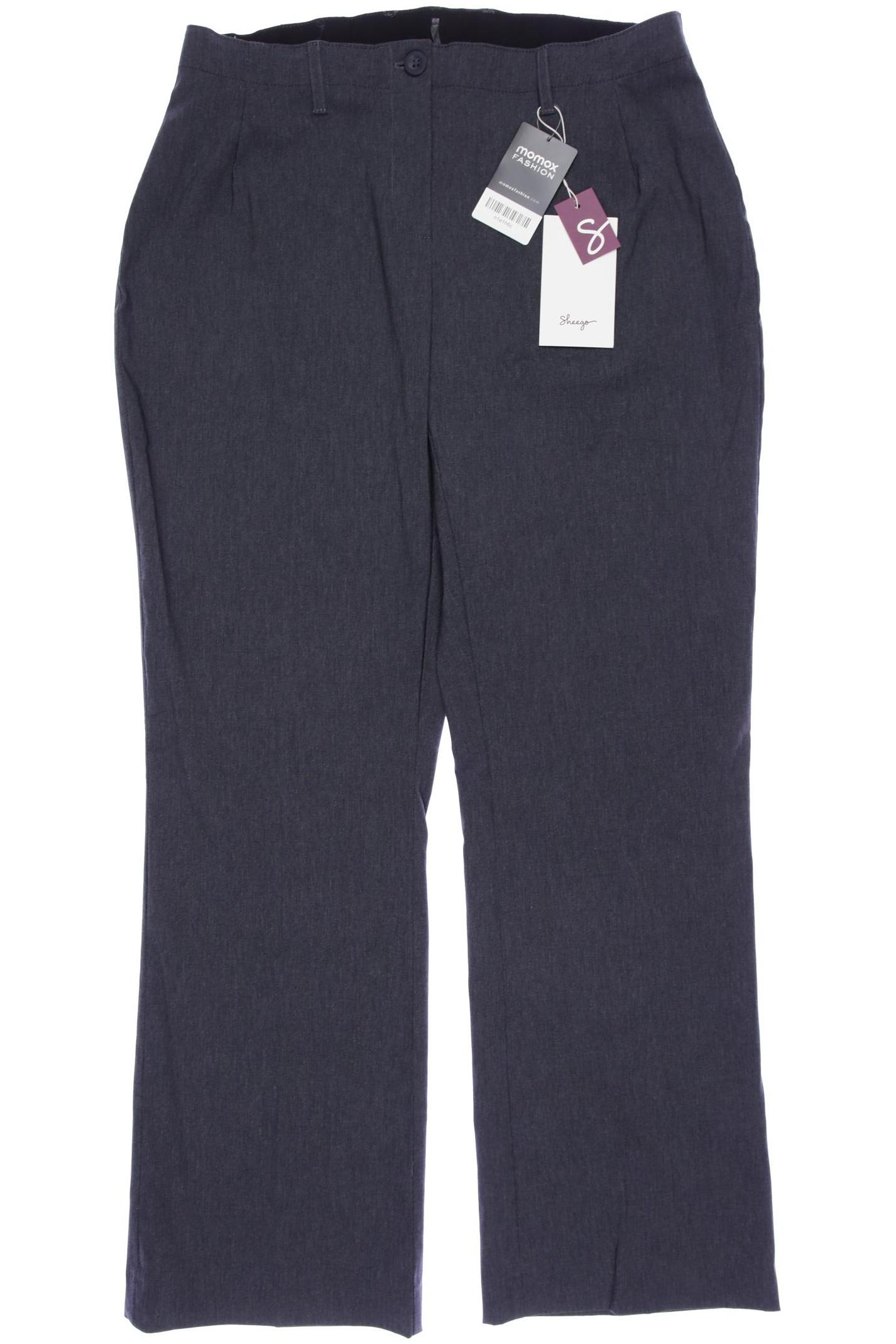 

sheego Damen Stoffhose, grau, Gr. 22