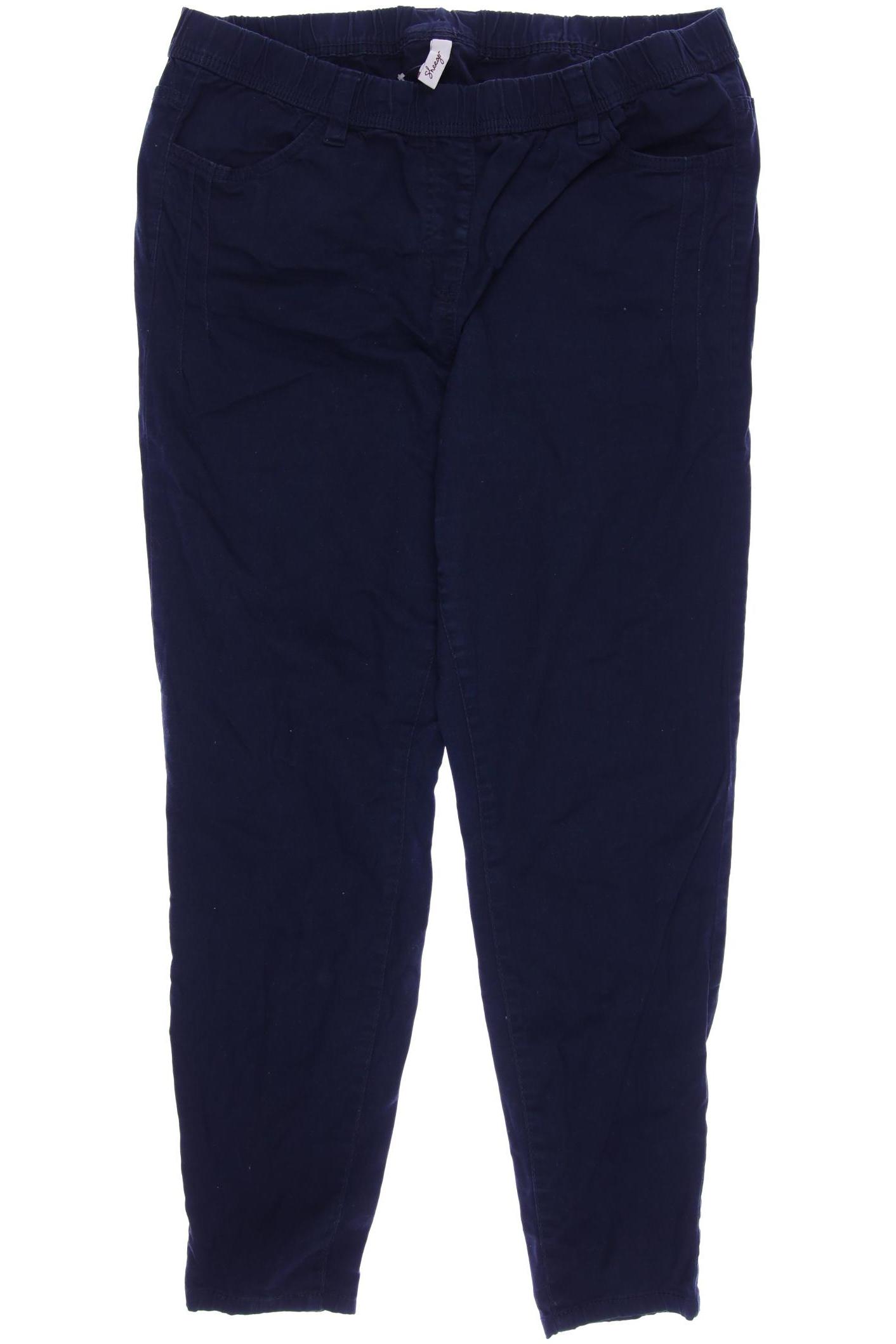 

sheego Damen Stoffhose, marineblau