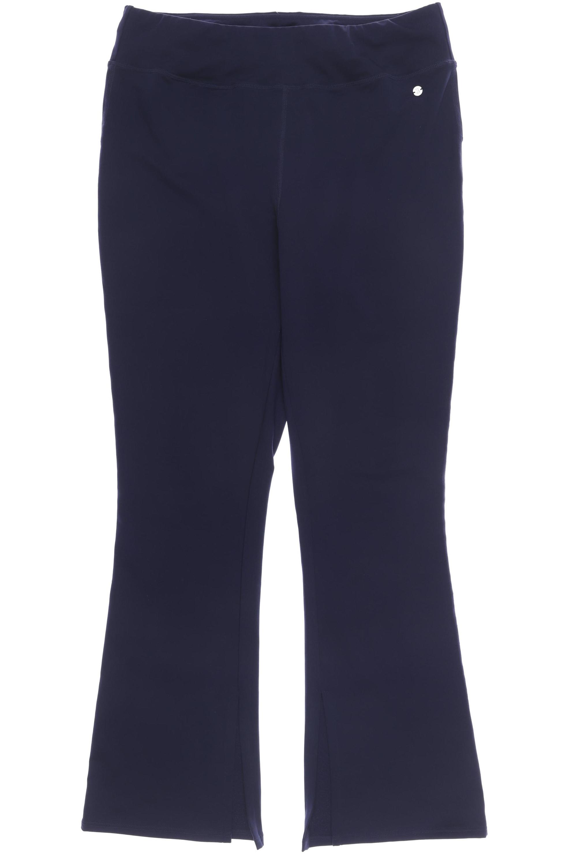 

sheego Damen Stoffhose, blau