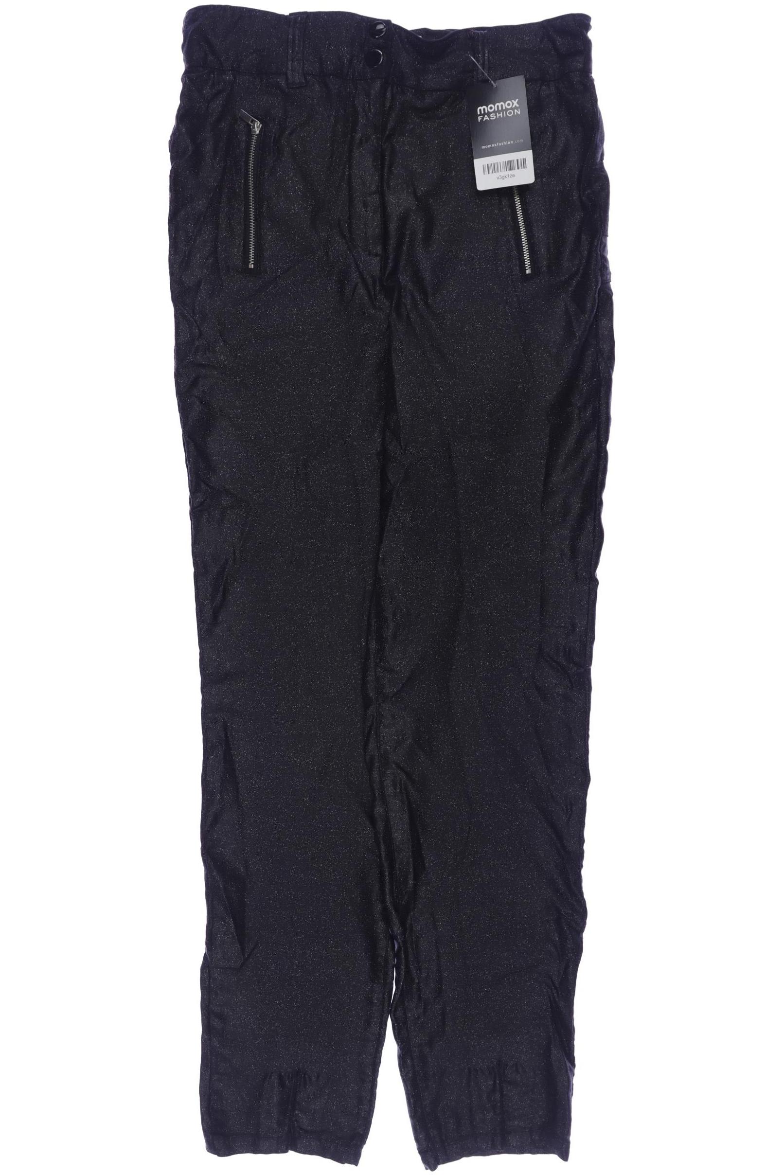 

sheego Damen Stoffhose, schwarz, Gr. 40